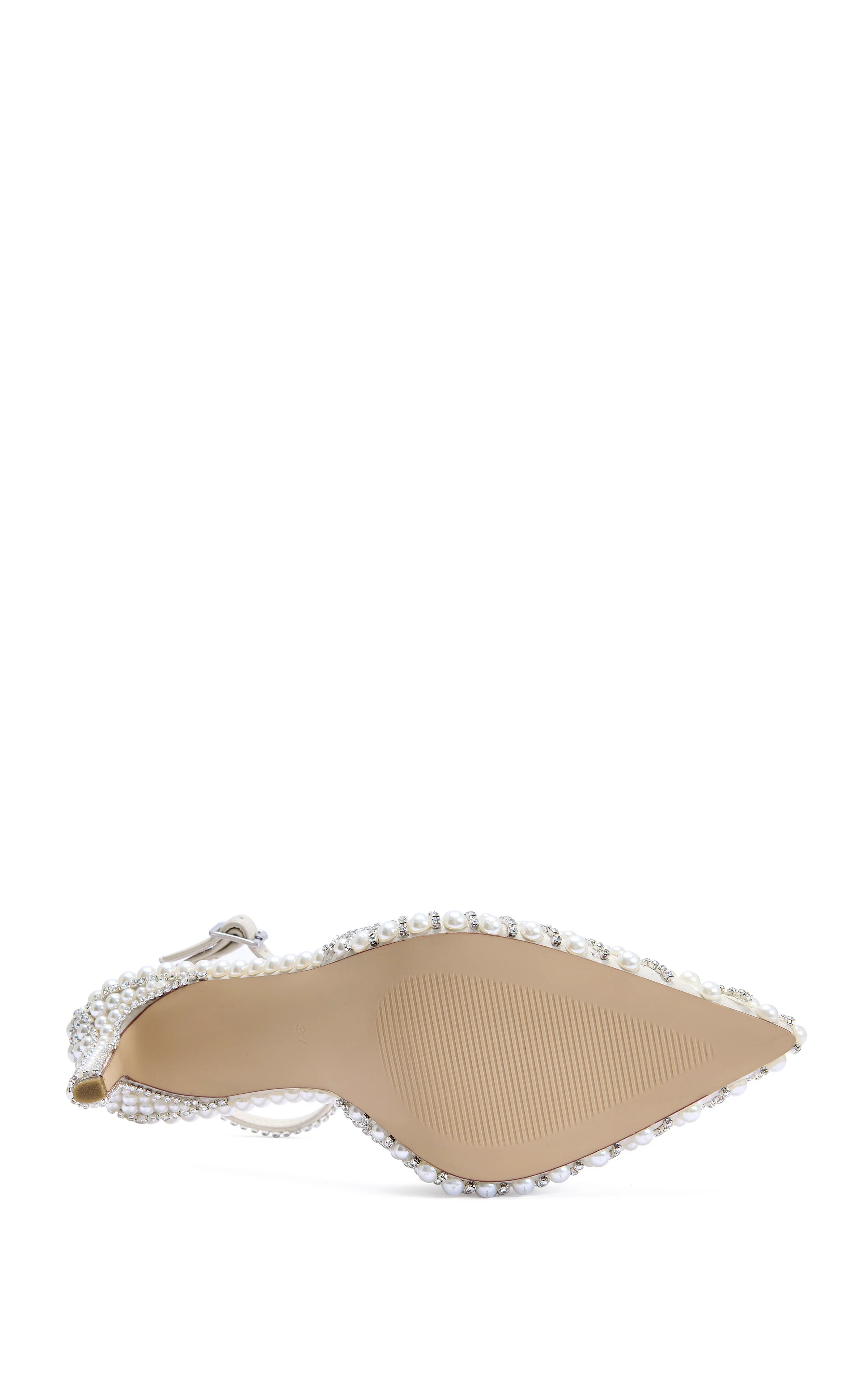 DAVINA-IVORY PEARL STILETTO PUMP - Image 6
