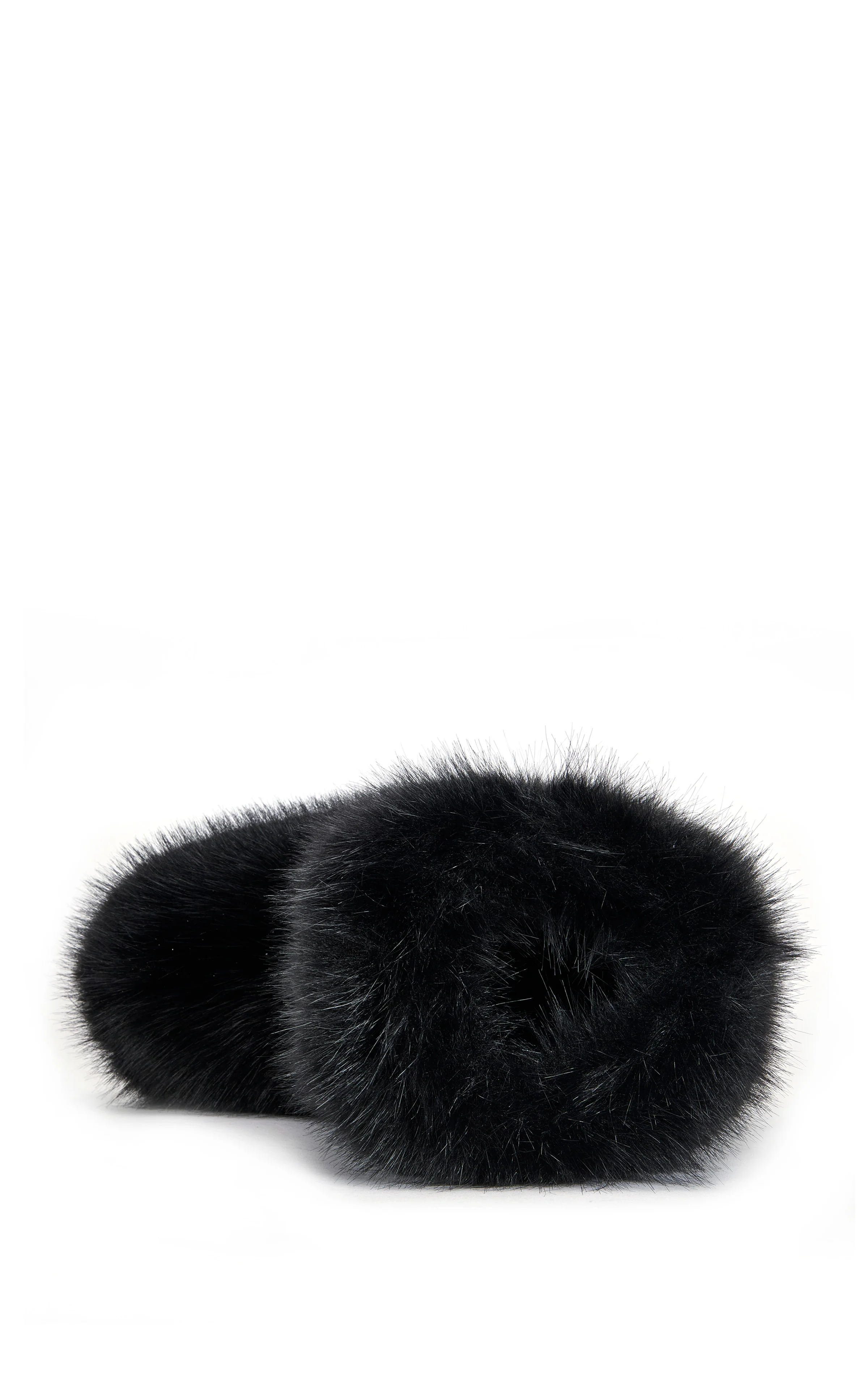DIPA-BLACK FAUX FUR BOOTIE - Image 5