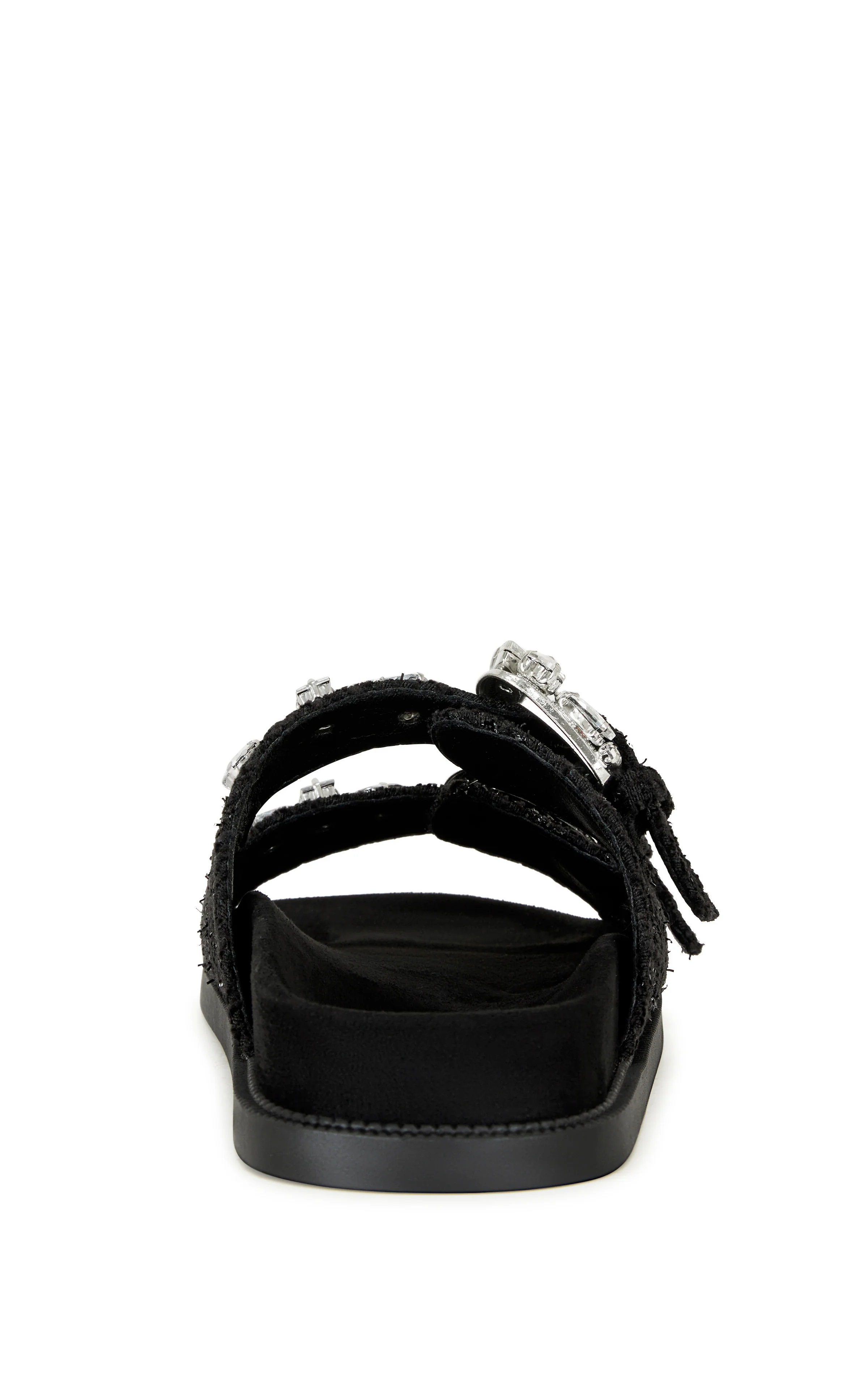 DONTAE-BLACK FLAT SANDAL - Image 3