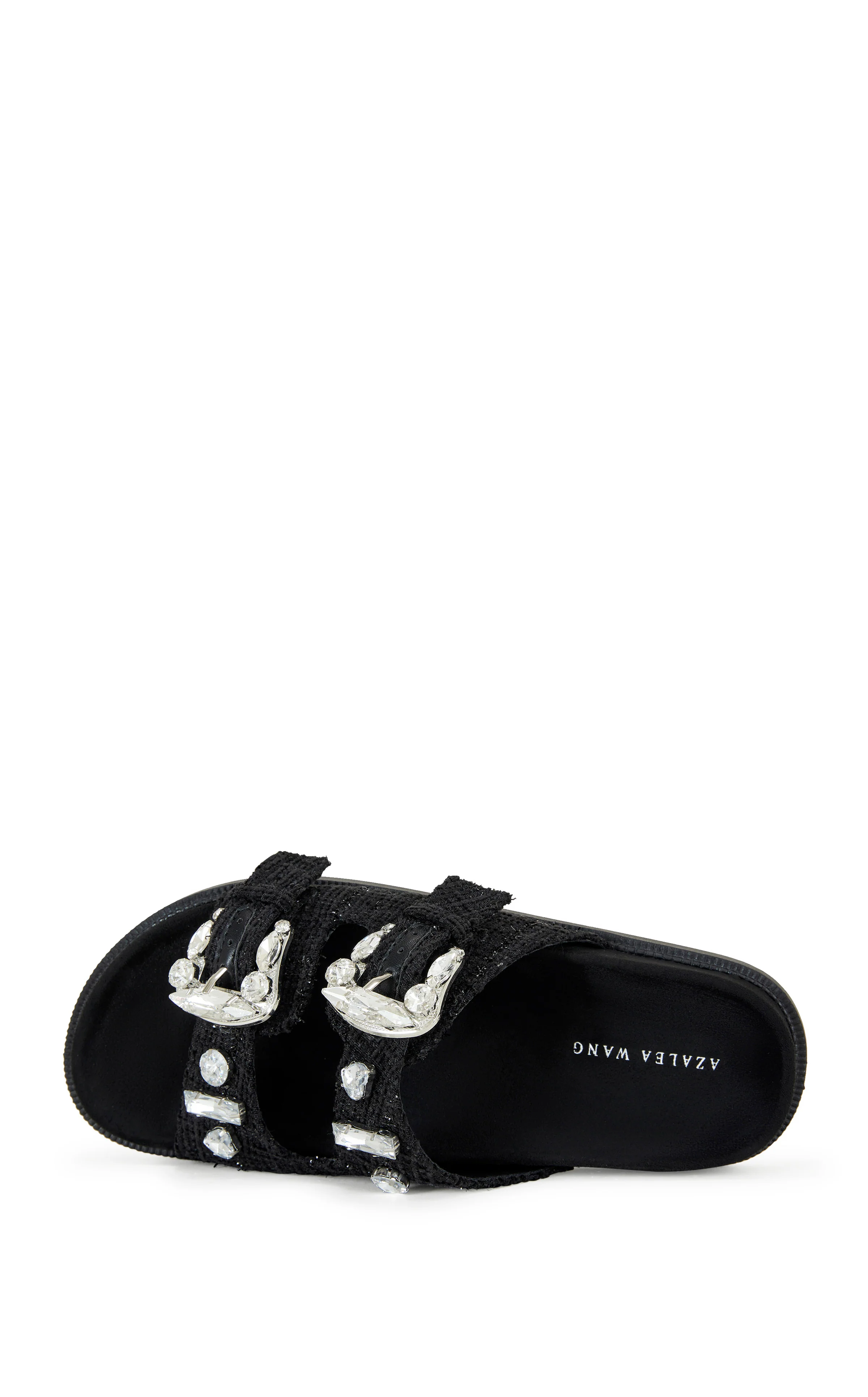 DONTAE-BLACK FLAT SANDAL - Image 4