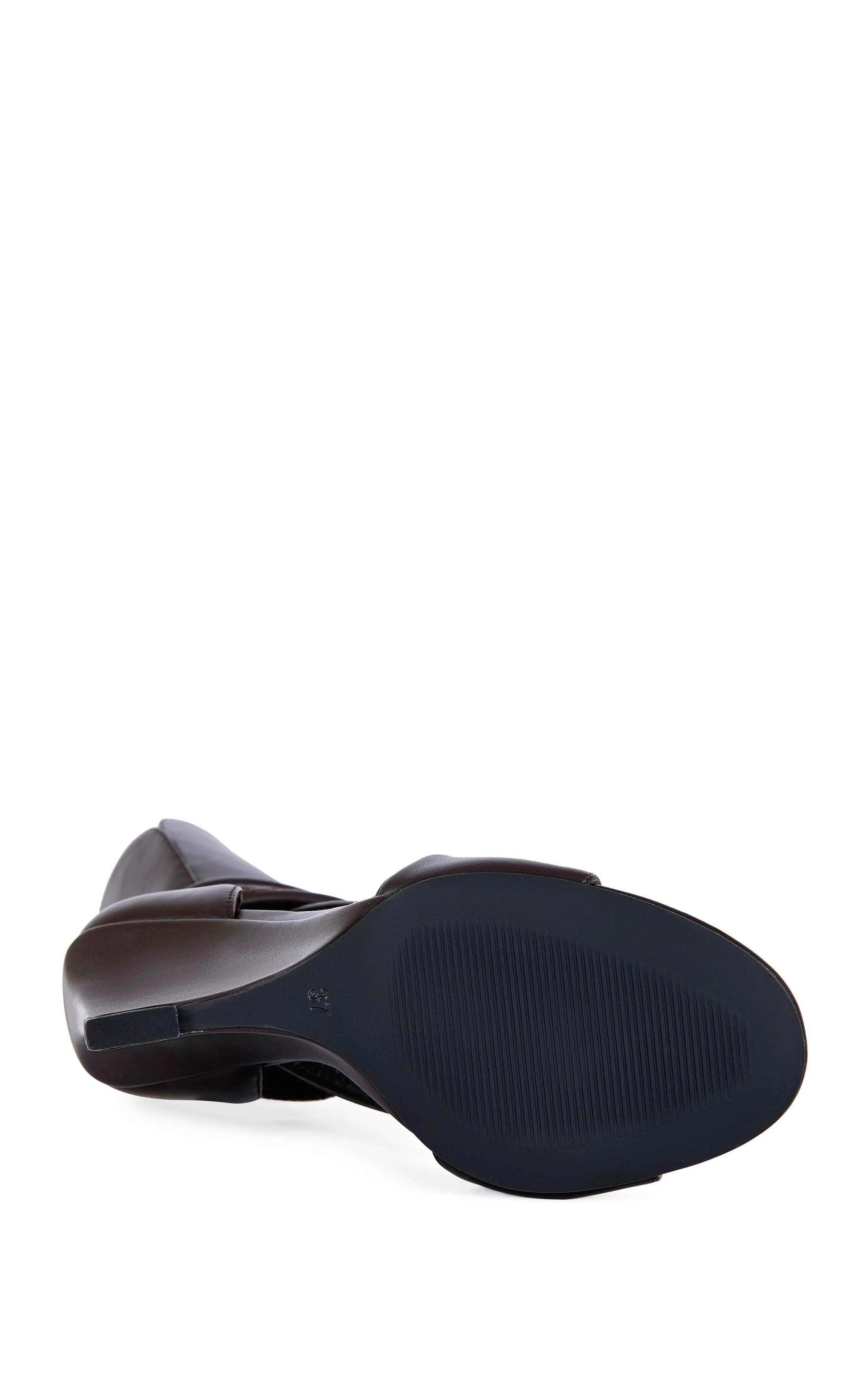 DOUMA-CHOCOLATE WRAP-AROUND WEDGE SANDAL BOOTIE - Image 5