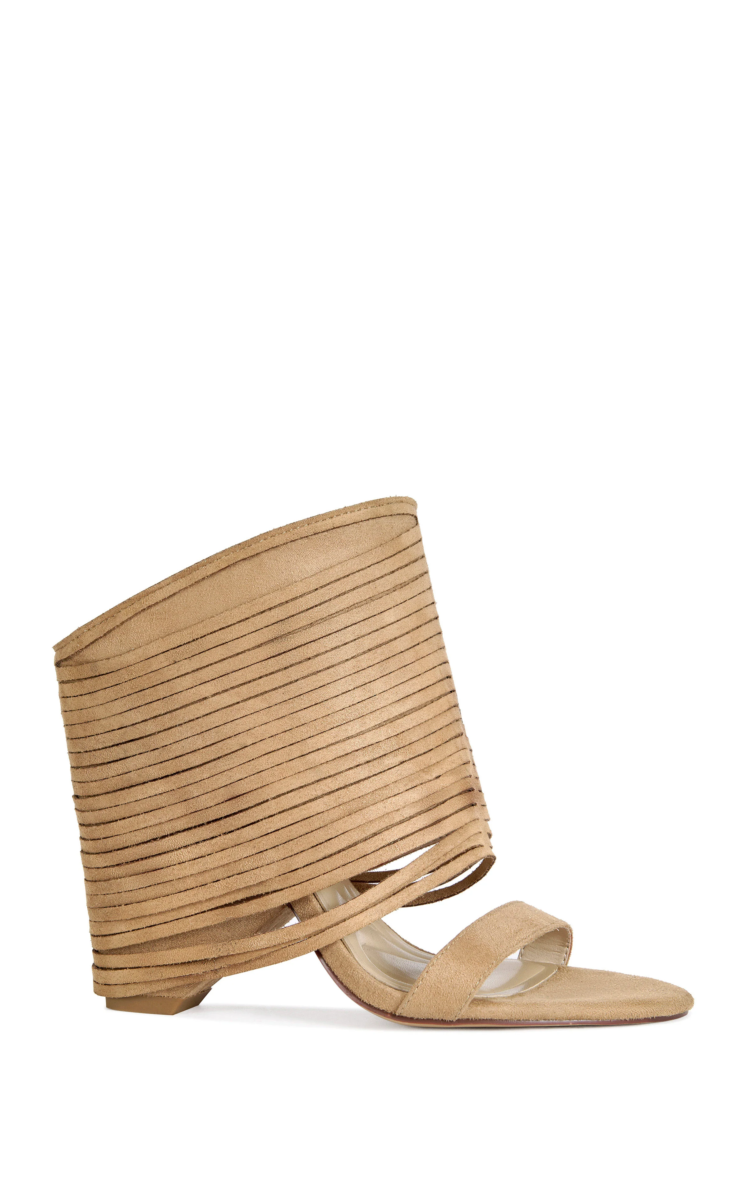 DREIA-CAMEL BLOCK SANDAL