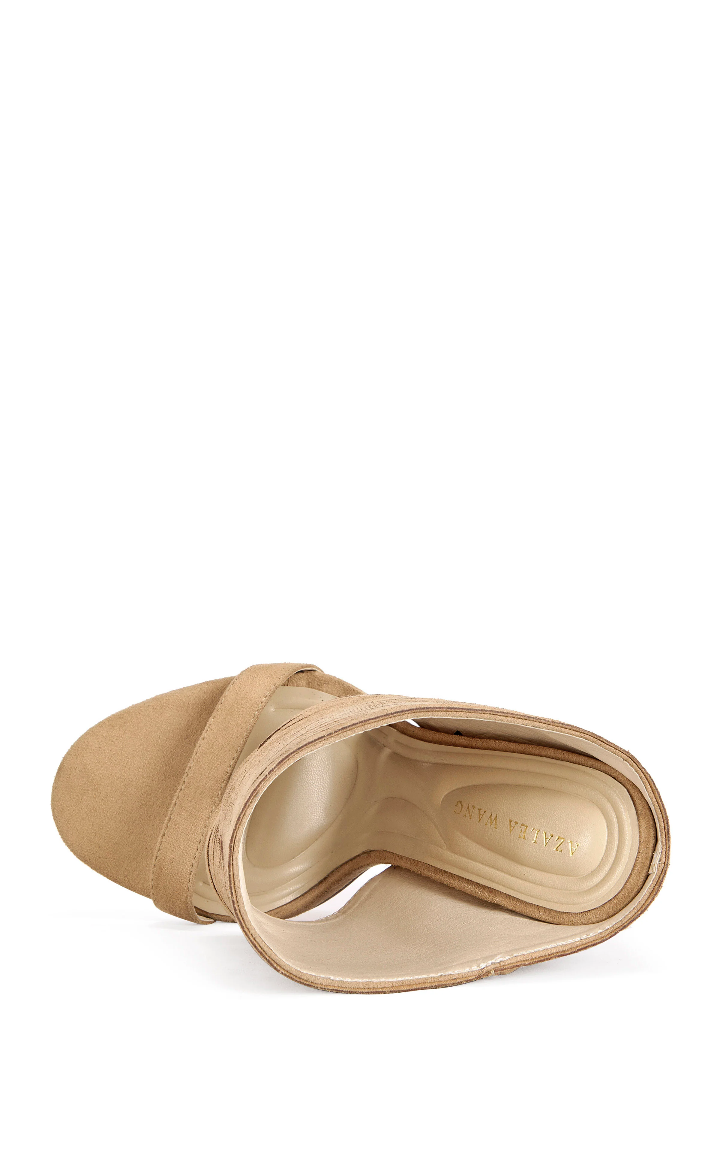DREIA-CAMEL BLOCK SANDAL - Image 4
