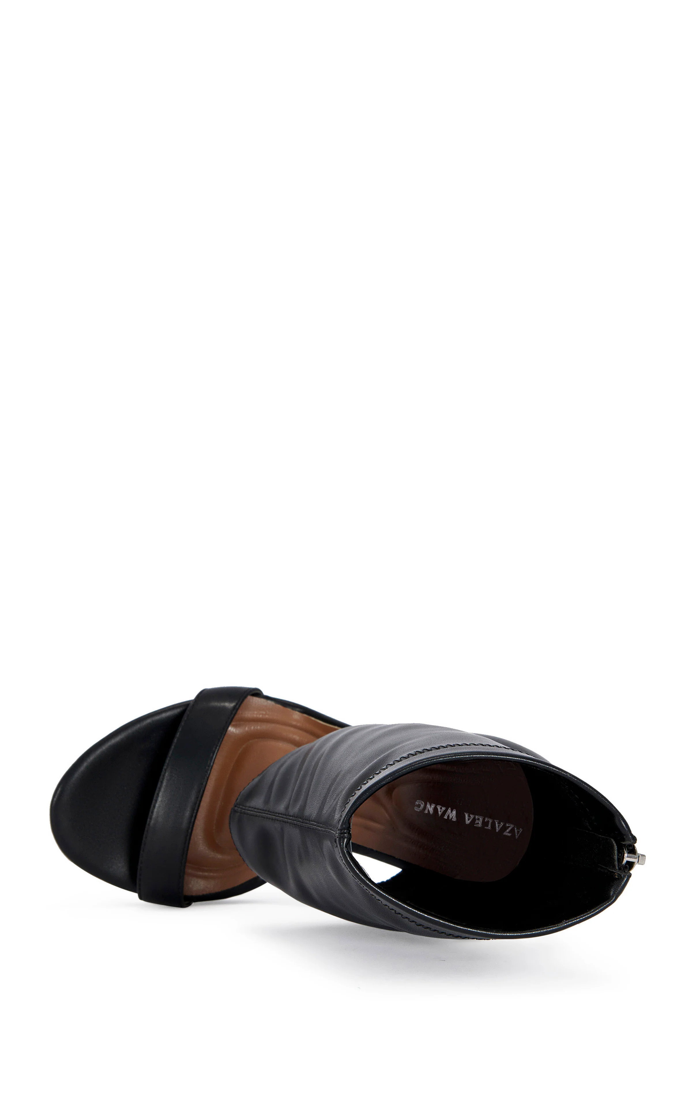 DUMISANI-BLACK WEDGE SANDAL - Image 4