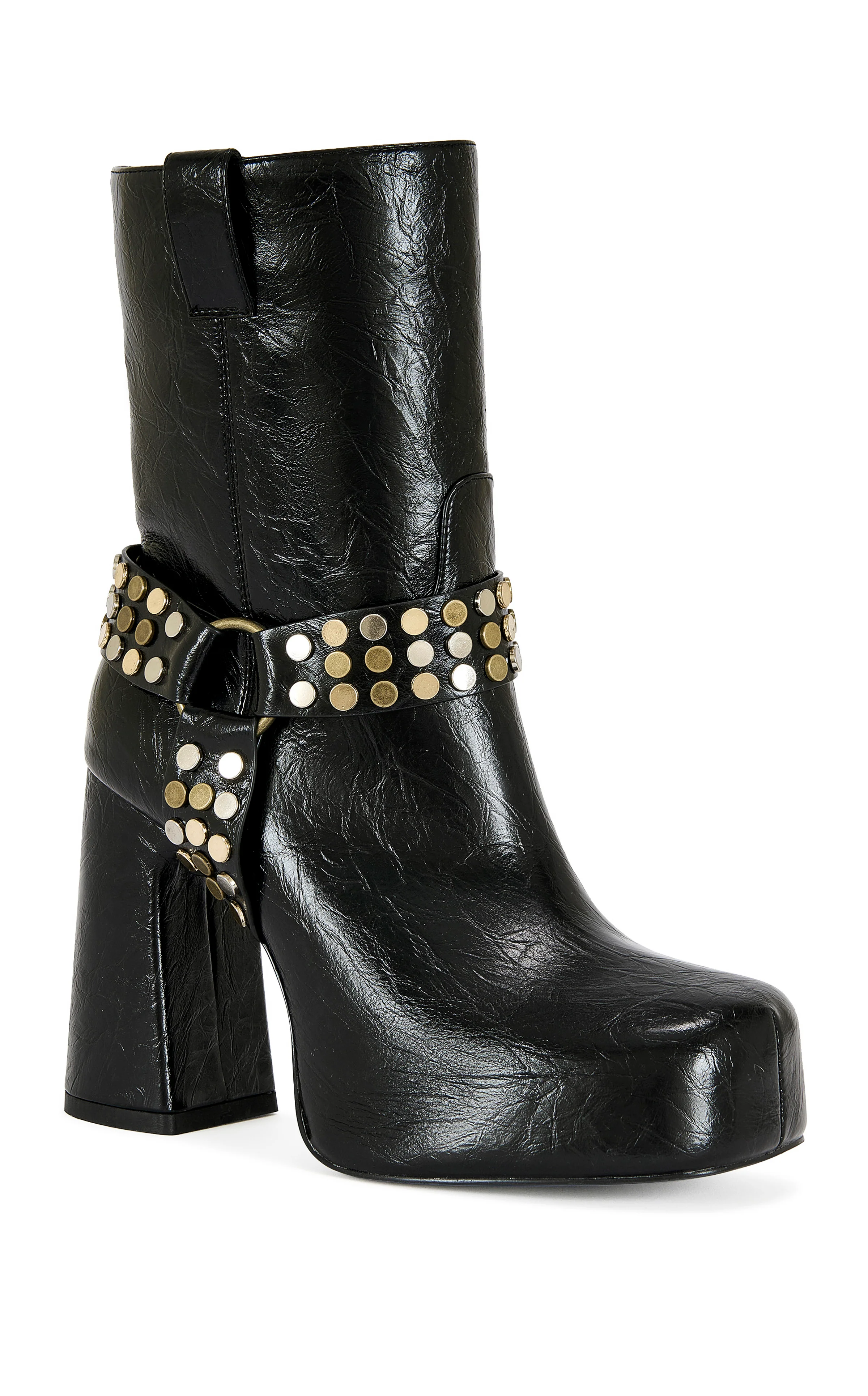 DYZMA-BLACK PLATFORM BOOTIE - Image 3