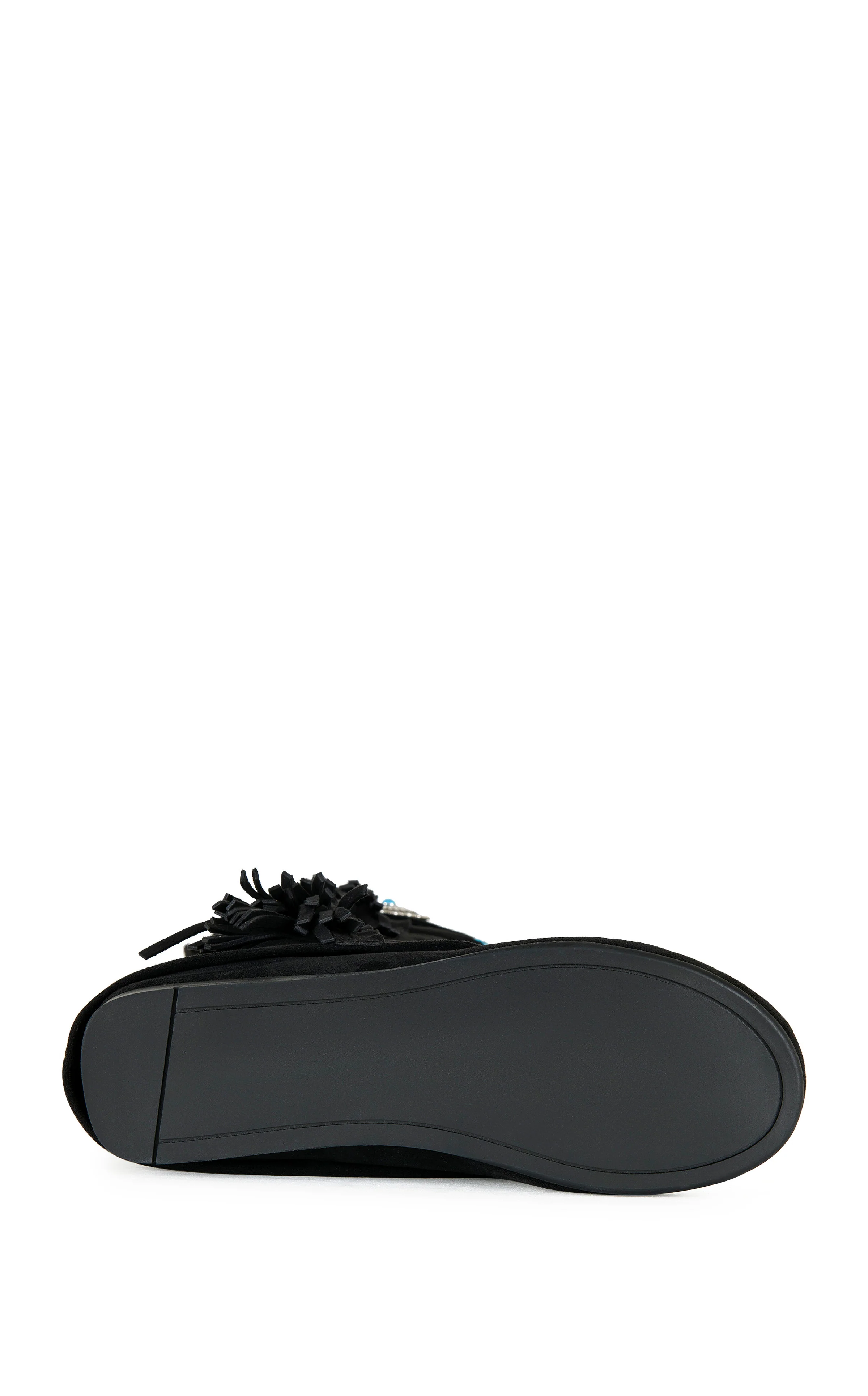 EDMUND-BLACK FLAT MOCCASIN BOOT - Image 5