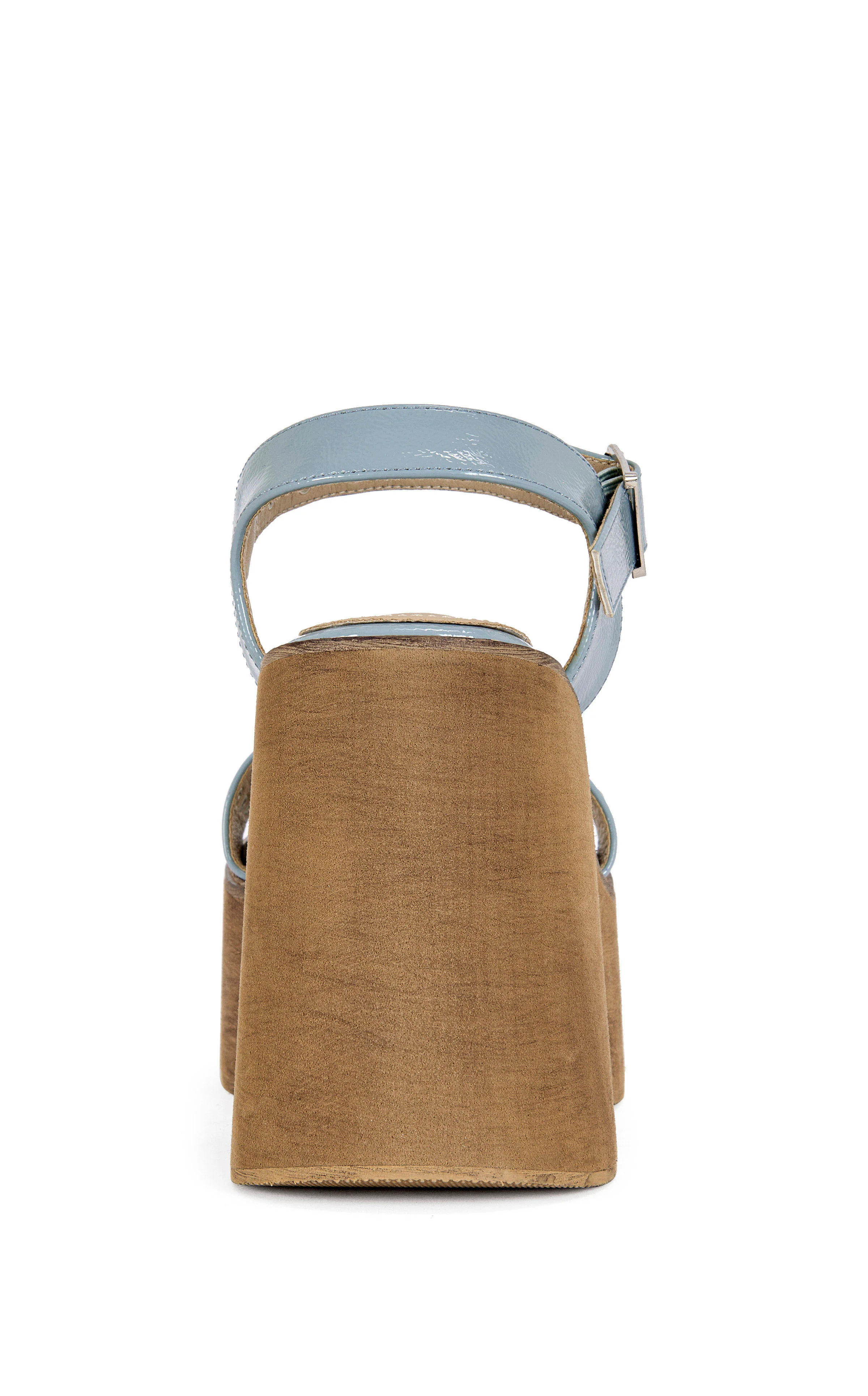 ELIZABELLA-BLUE PLATFORM SANDAL - Image 3