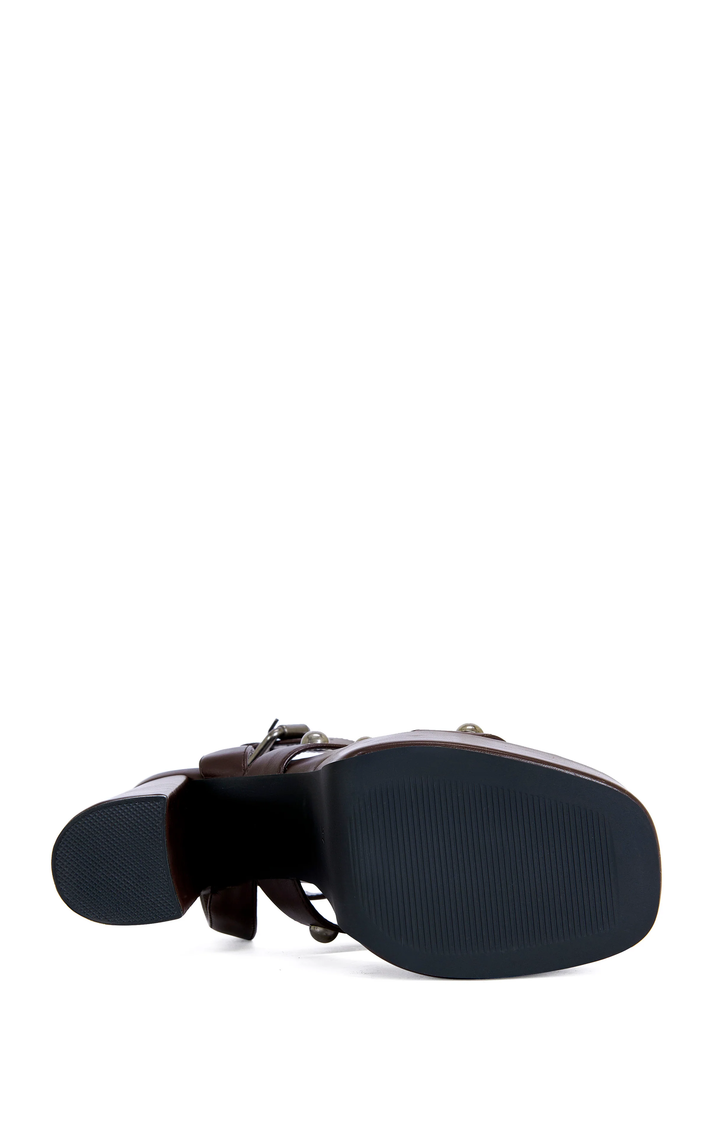 ELSU-CHOCOLATE GLADIATOR PLATFORM SANDAL - Image 5