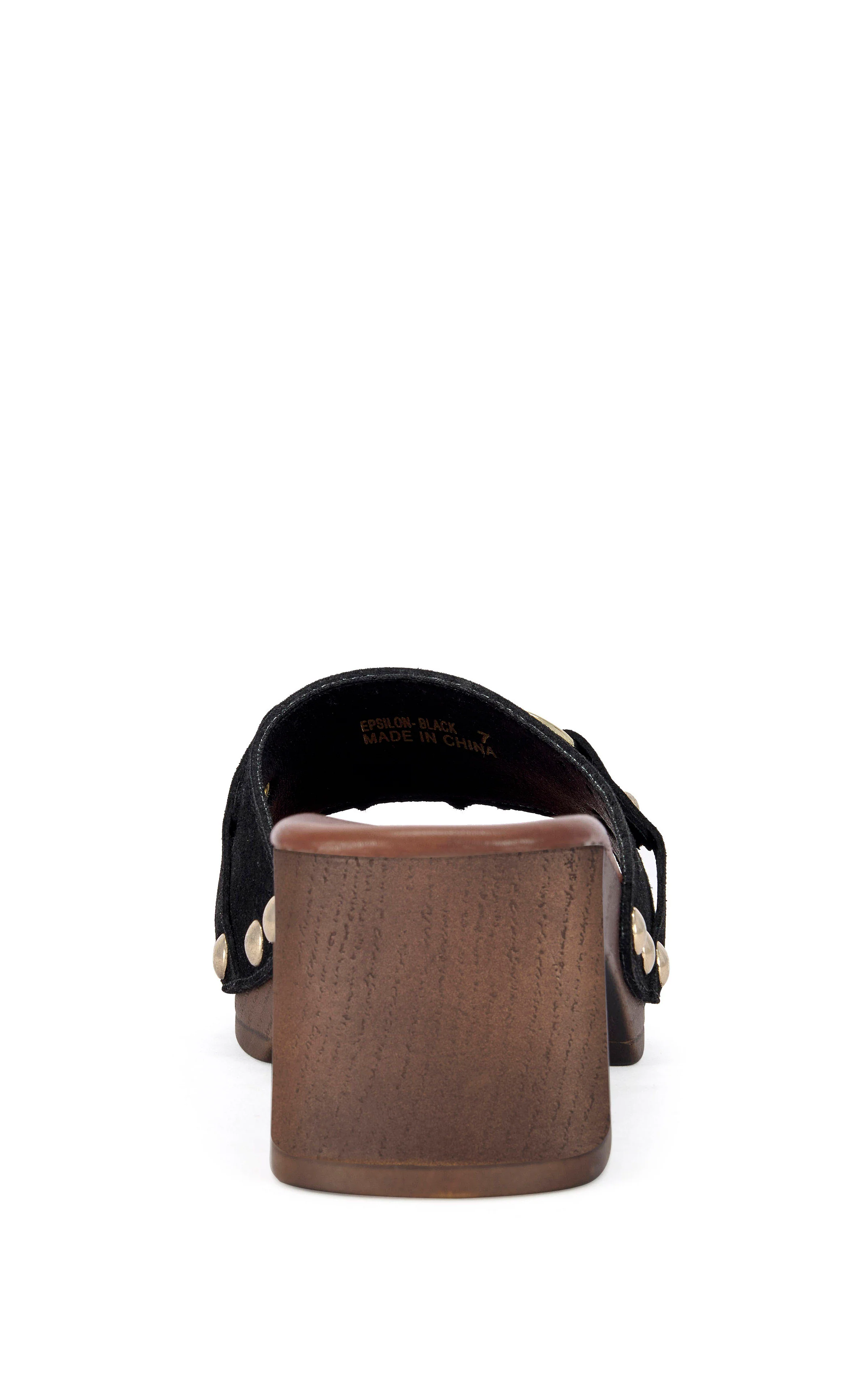 EPSILON-BLACK GENUINE FLATFORM SANDAL - Image 3