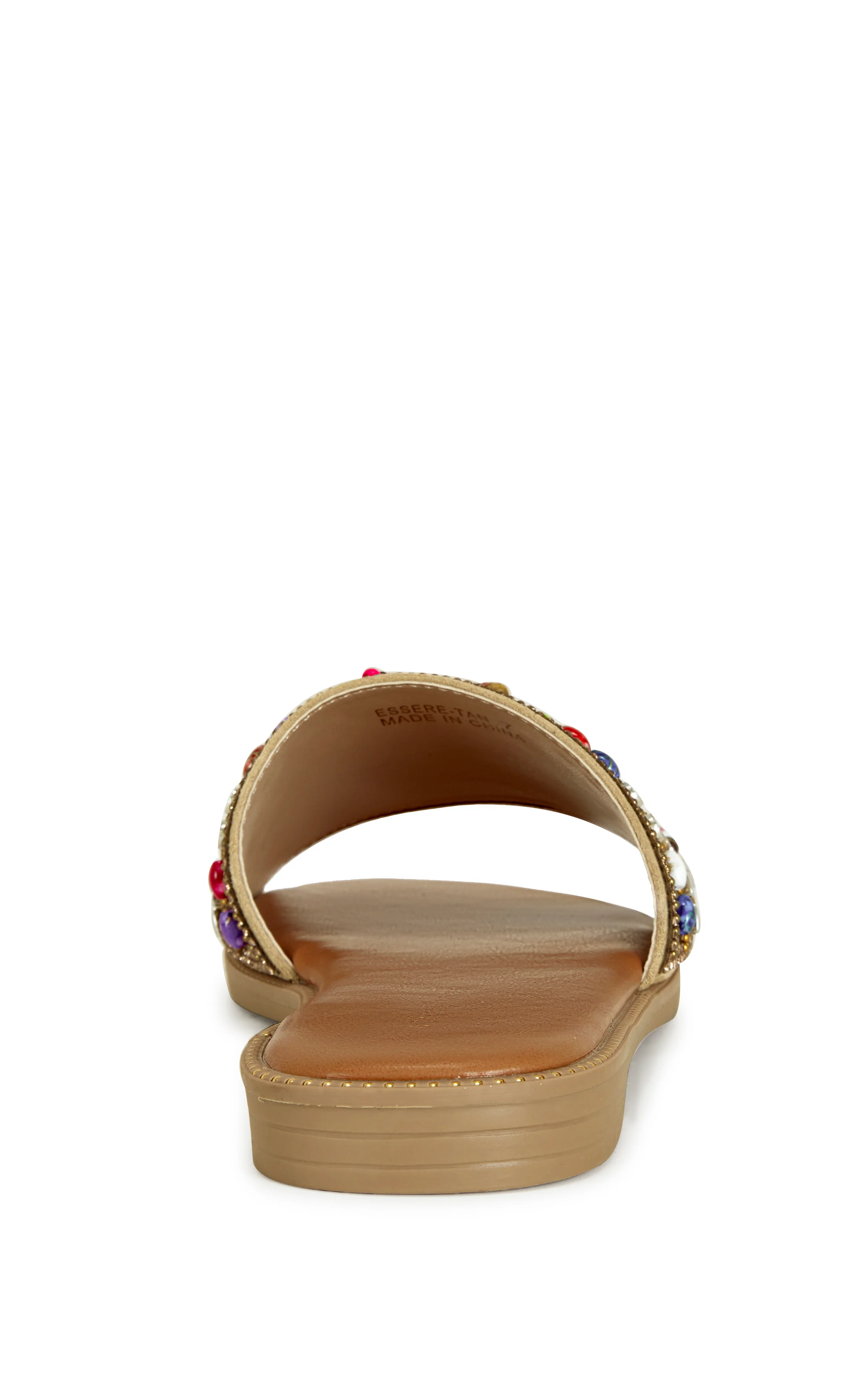 ESSERE-TAN FLAT SANDAL - Image 3