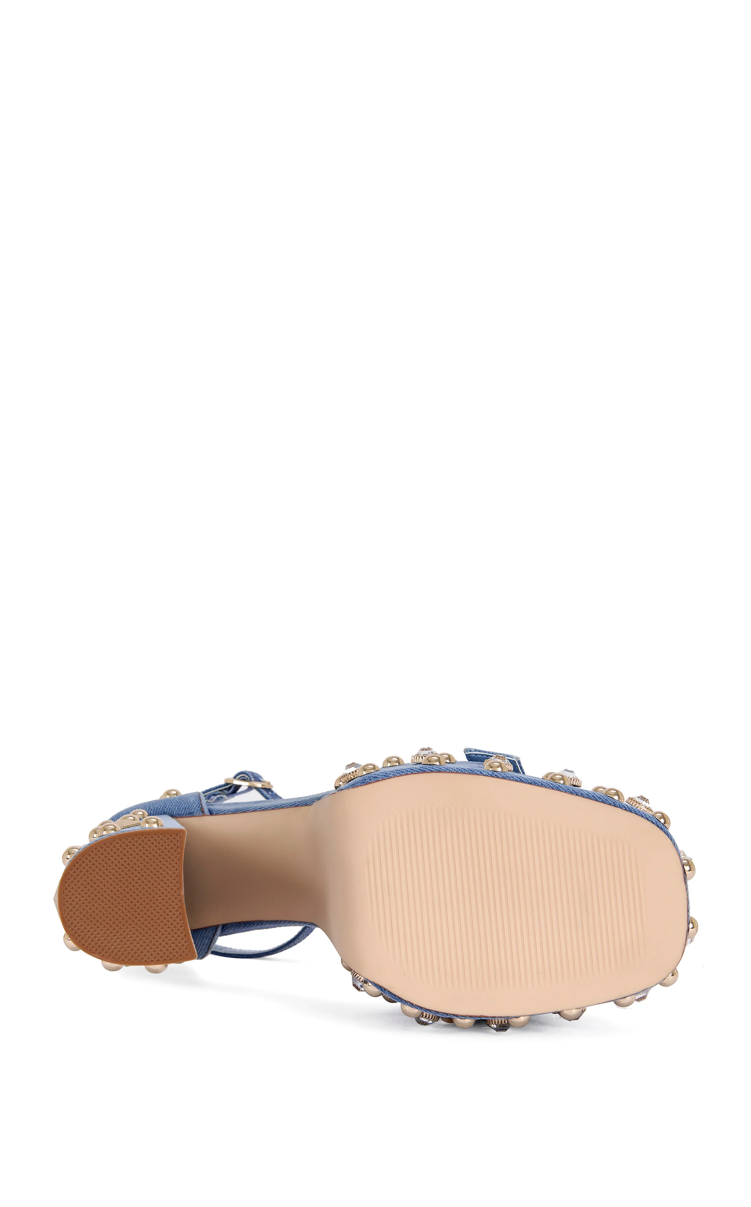 EVGENIA-DENIM PLATFORM SANDAL - Image 6