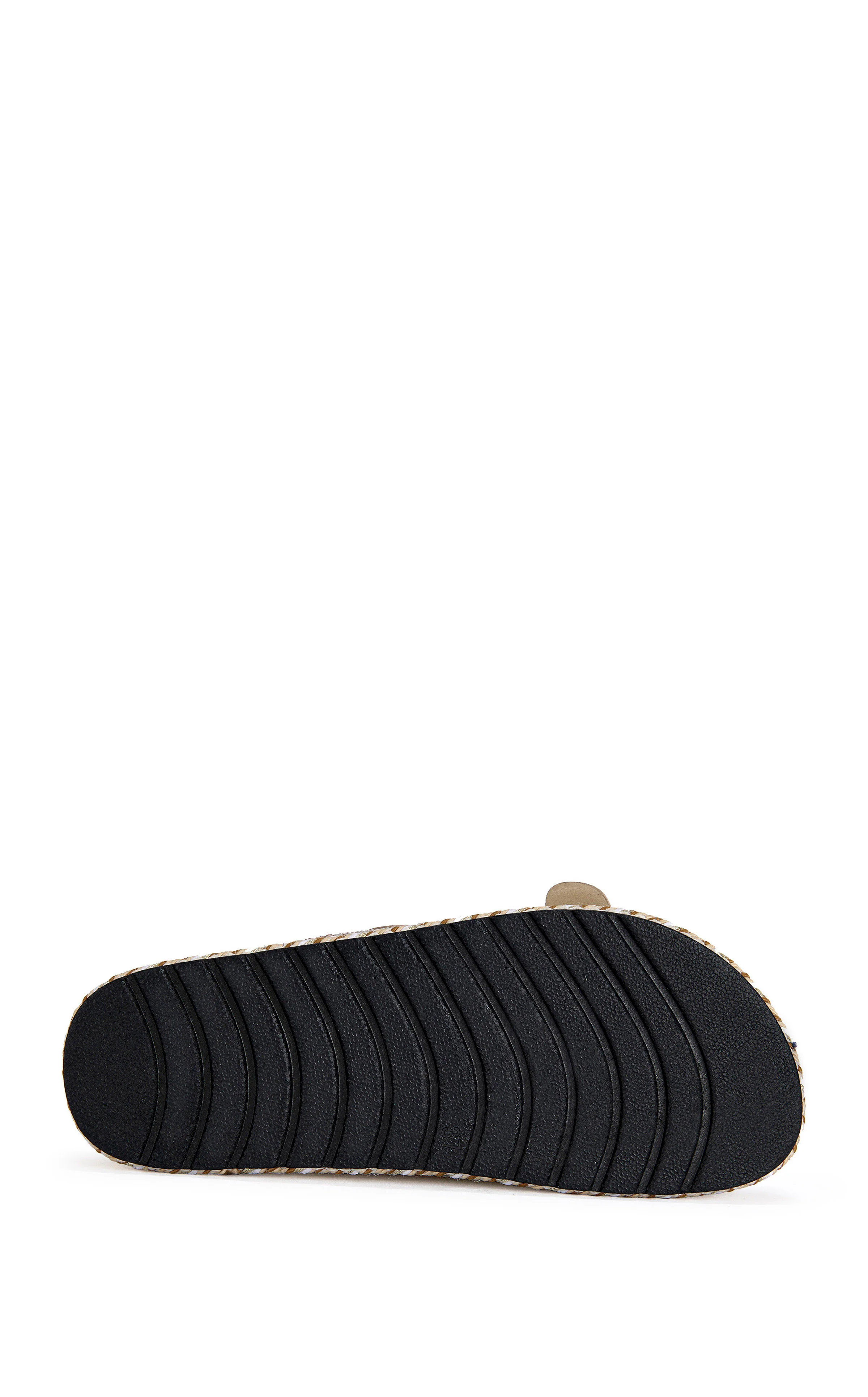 EZRI-ROSEGOLD BEADED FLAT SANDAL - Image 5