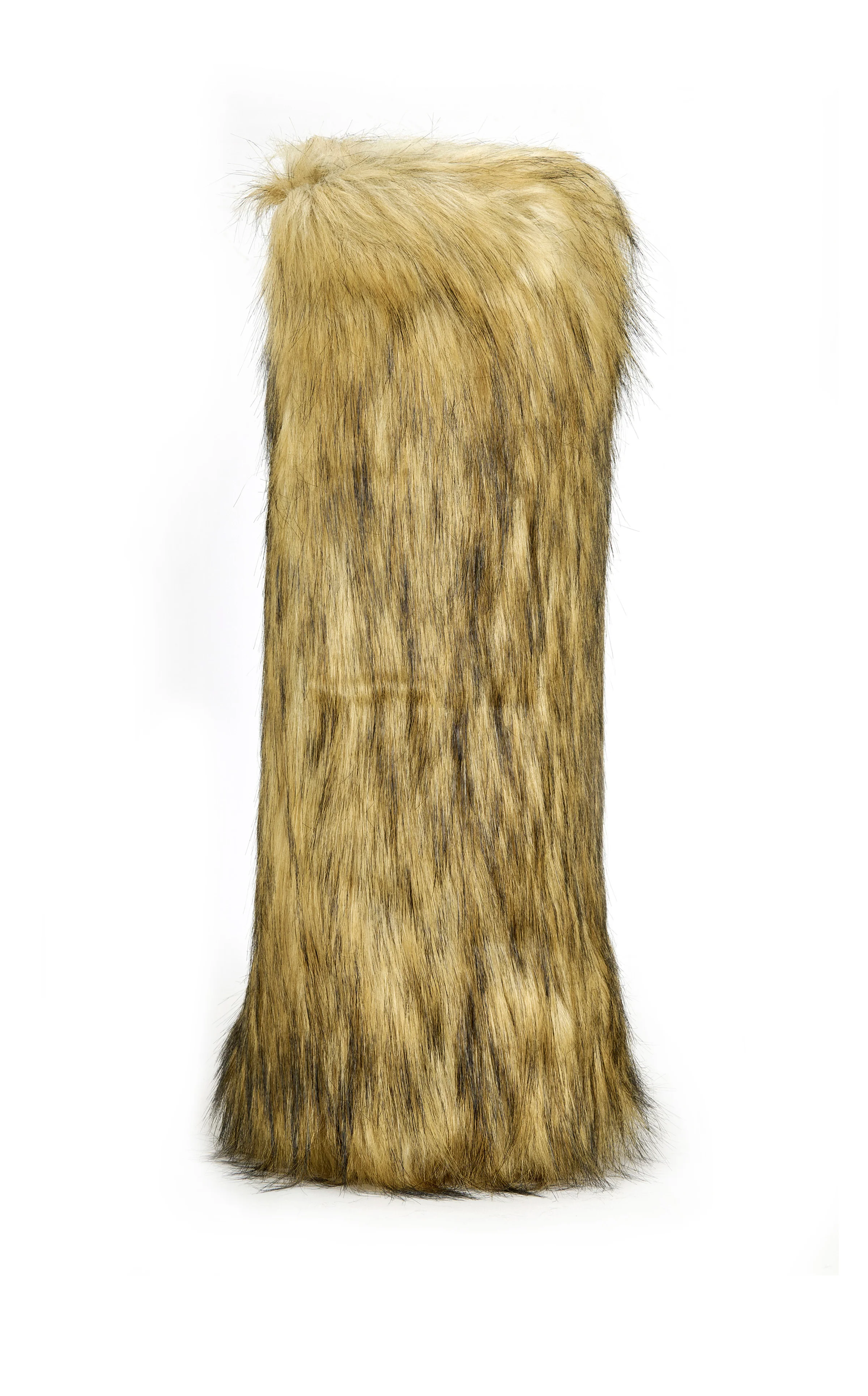 FAYES-BROWN FAUX FUR FLAT BOOT - Image 3