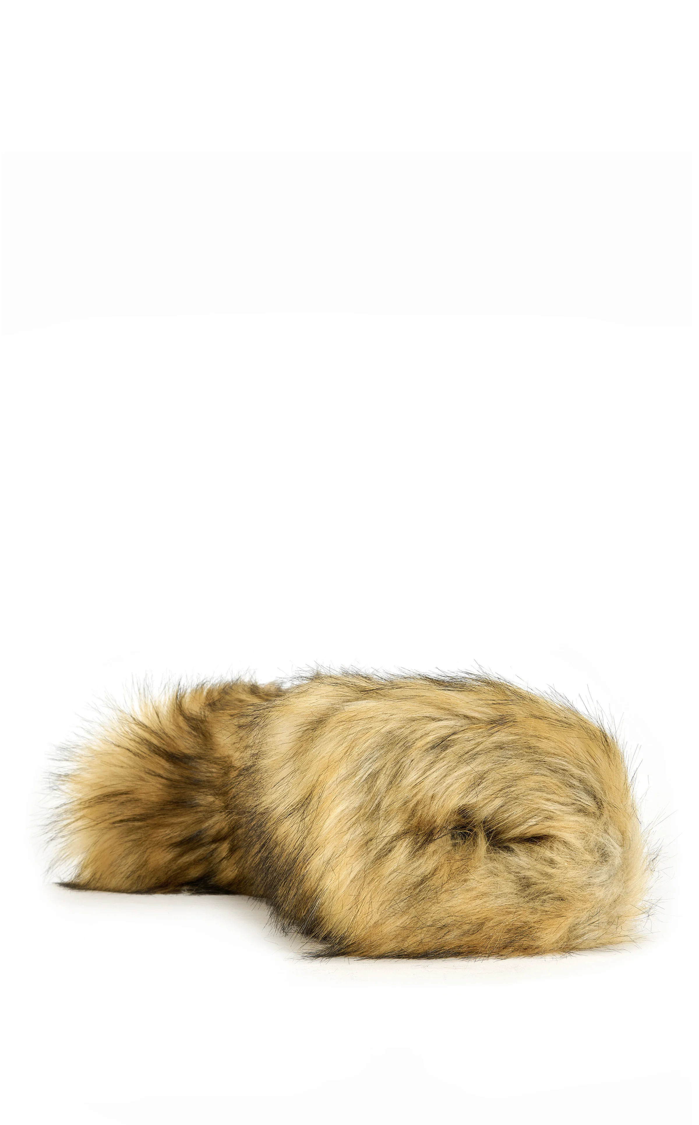 FAYES-BROWN FAUX FUR FLAT BOOT - Image 4