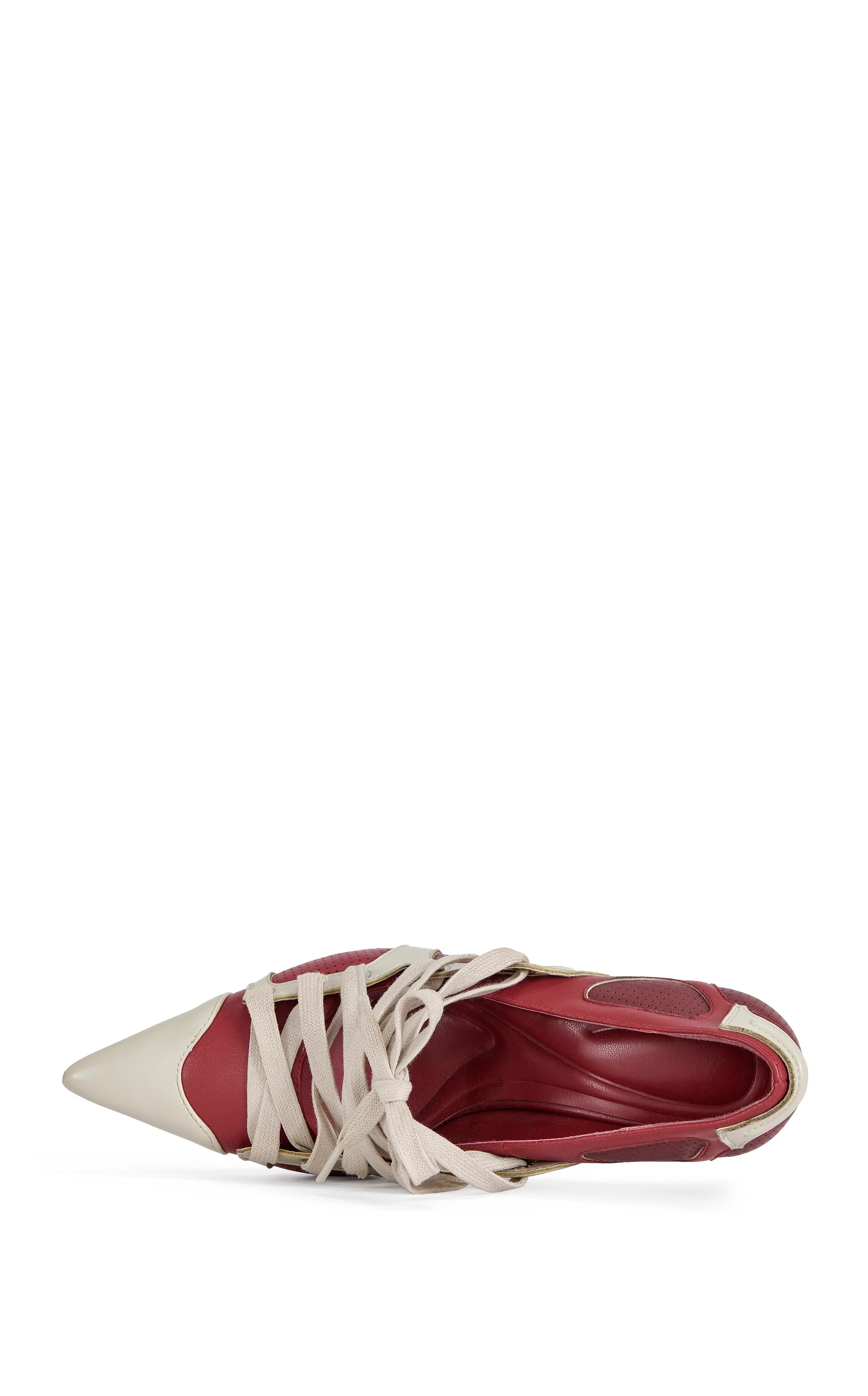 FIRESTRING-REDMULTI LACE-UP STILETTO PUMP - Image 5