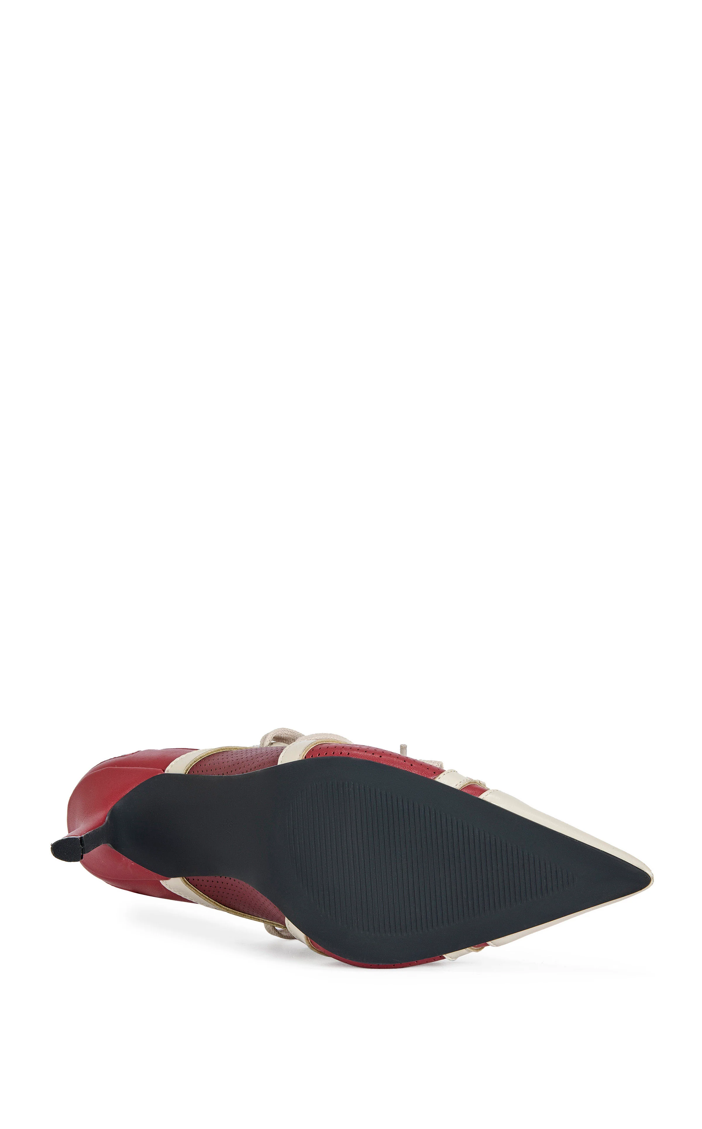 FIRESTRING-REDMULTI LACE-UP STILETTO PUMP - Image 6