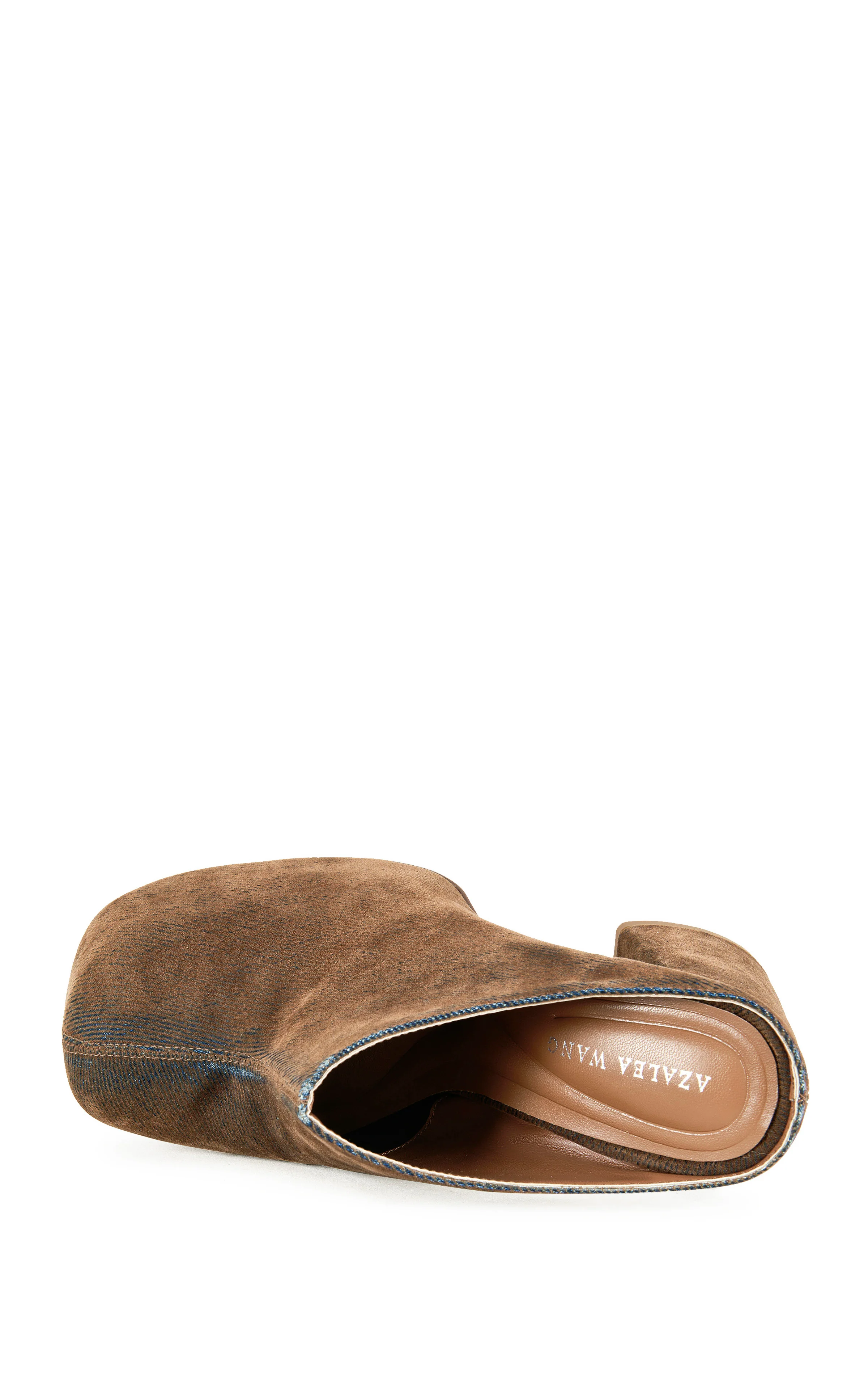 FLOREA-BROWNDENIM PLATFORM MULE - Image 6