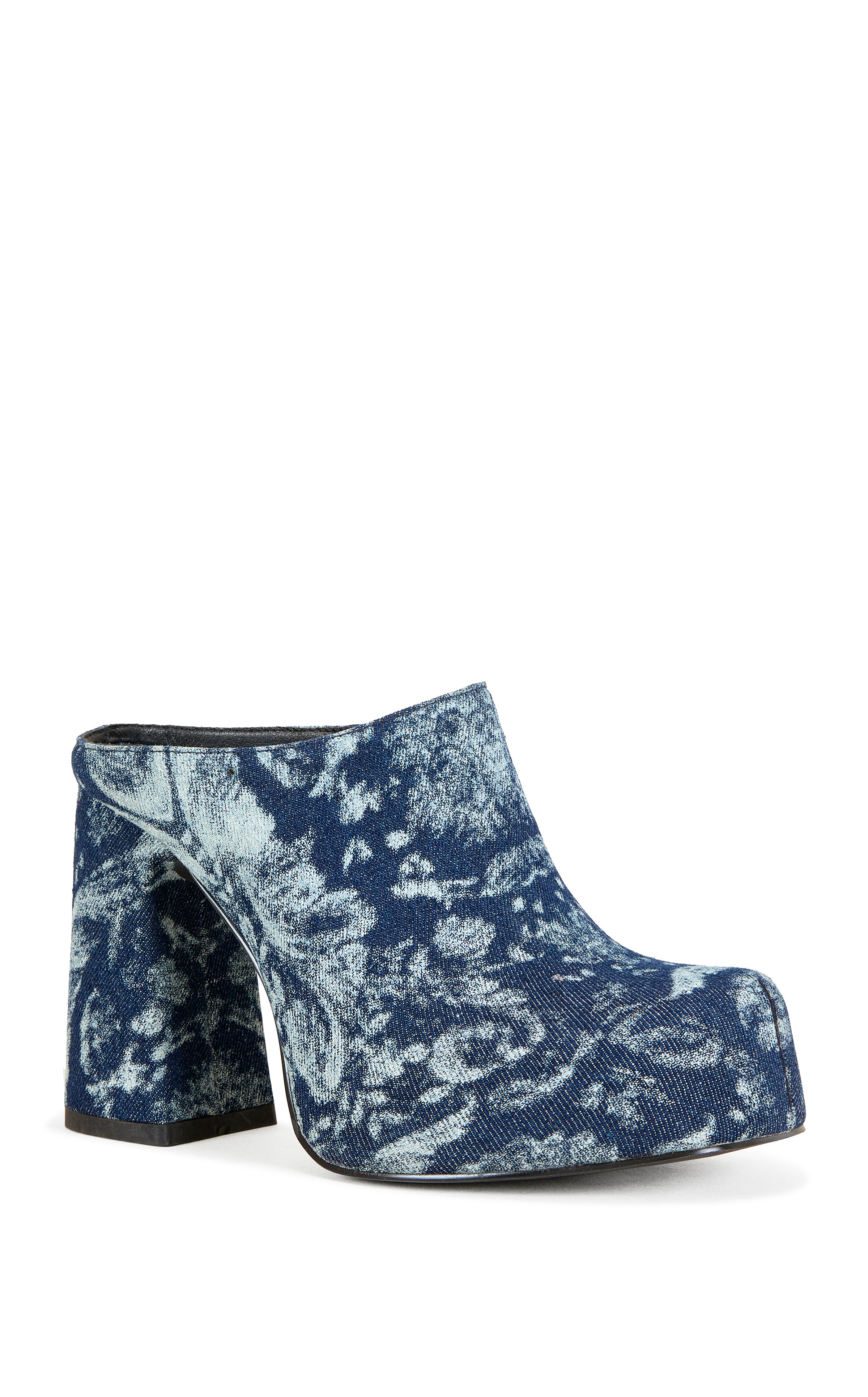 FLOREA-DENIM PLATFORM MULE - Image 3