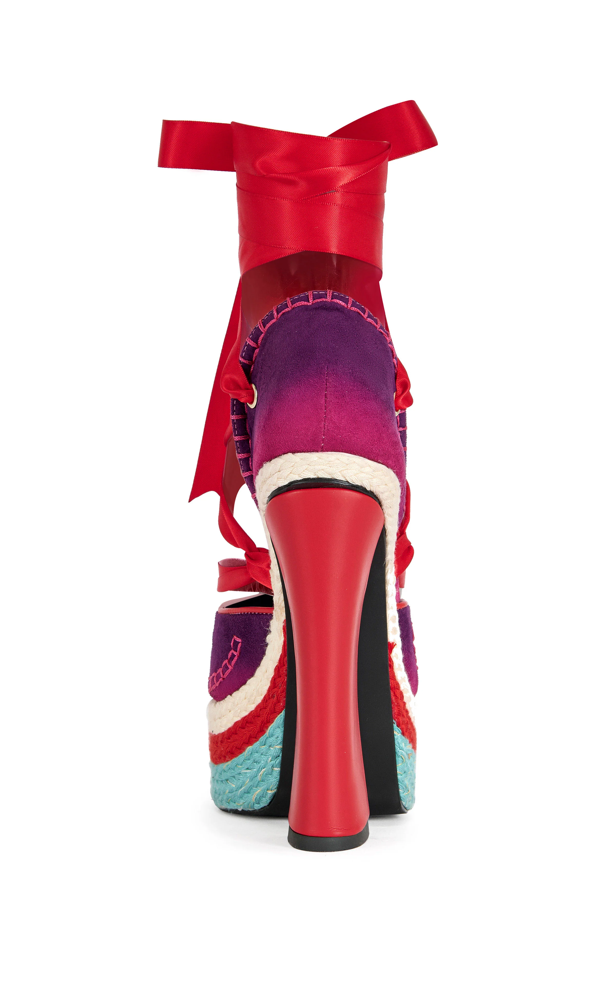 FONTEYN-REDMULTI BALLERINA PLATFORM SANDAL - Image 3