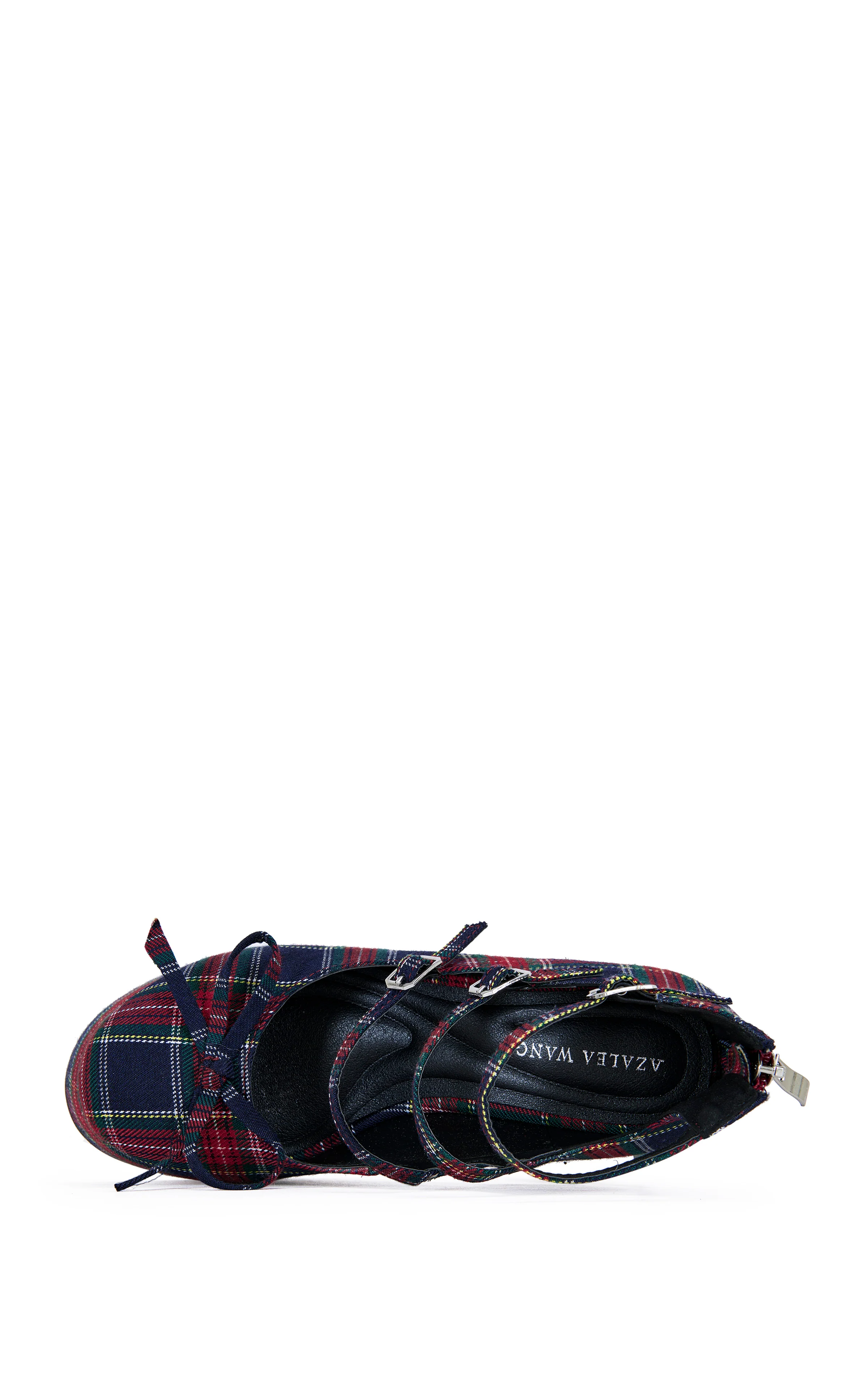 GEORGINA-MULTI PLAID PLATFORM MARY JANE - Image 6