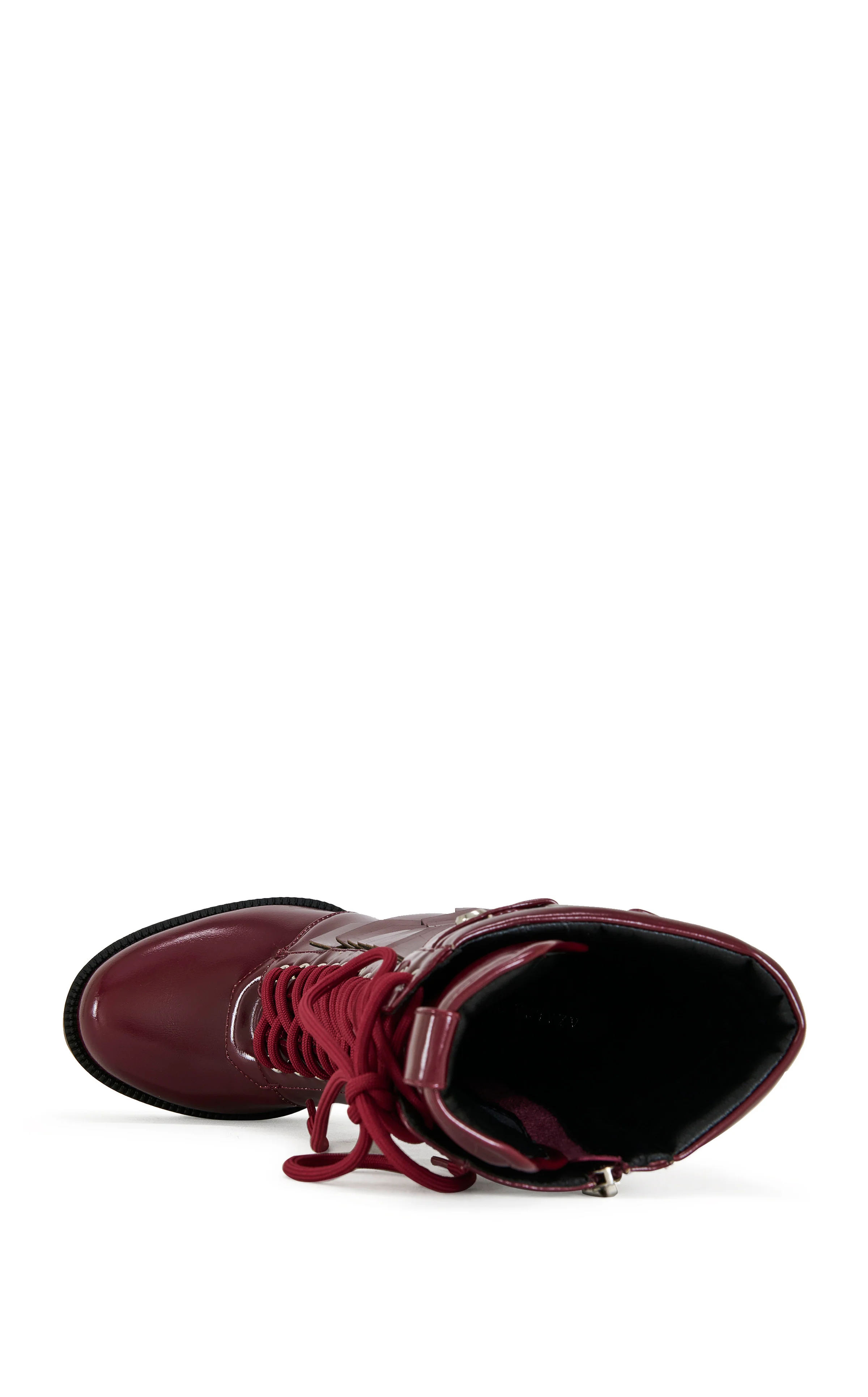 GERNOT-BURGUNDY PLATFORM BOOTIE - Image 5