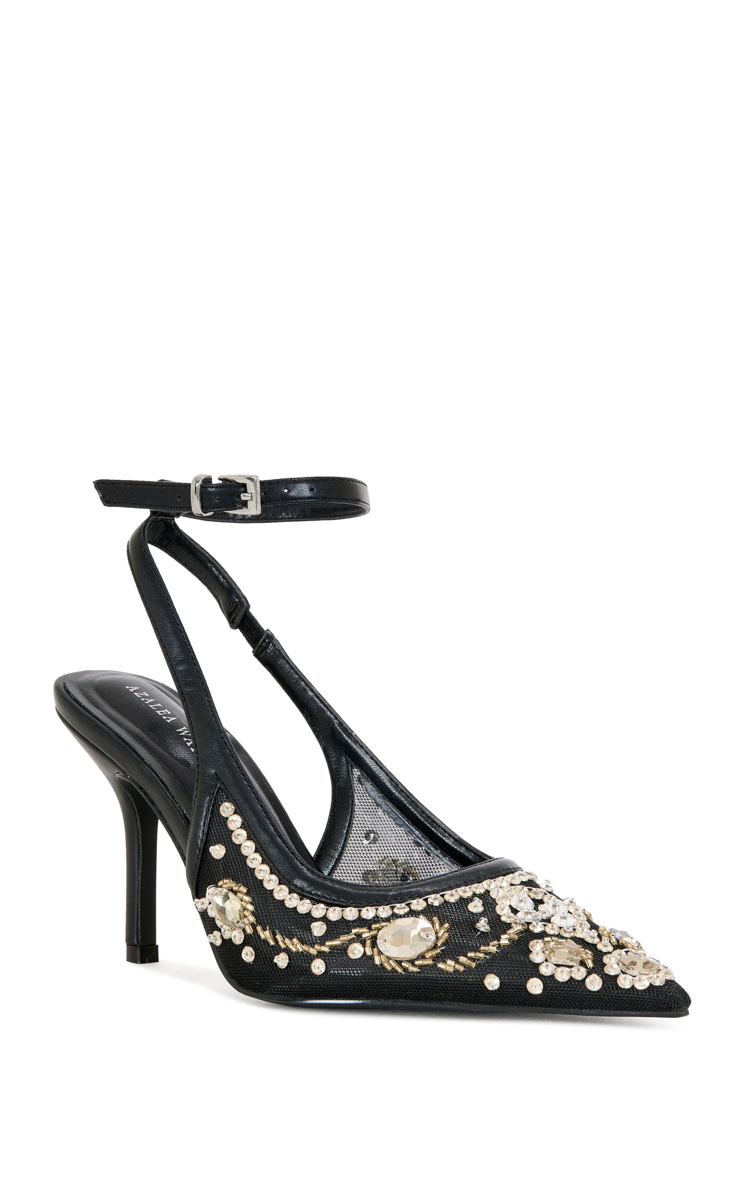 GHOULDIE-BLACKMULTI STILETTO PUMP - Image 2