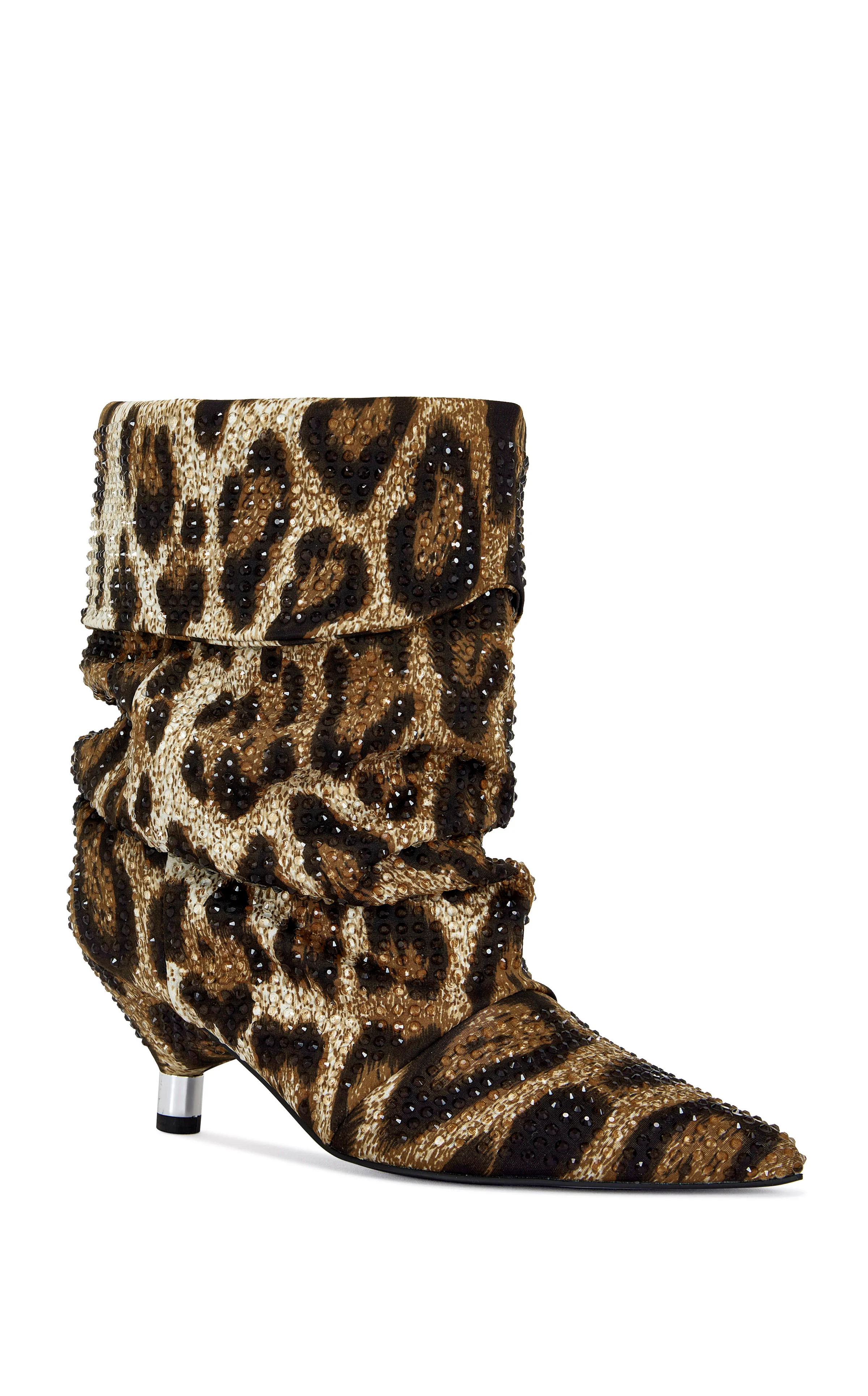 GRIMES-LEOPARD STILETTO BOOTIE - Image 3