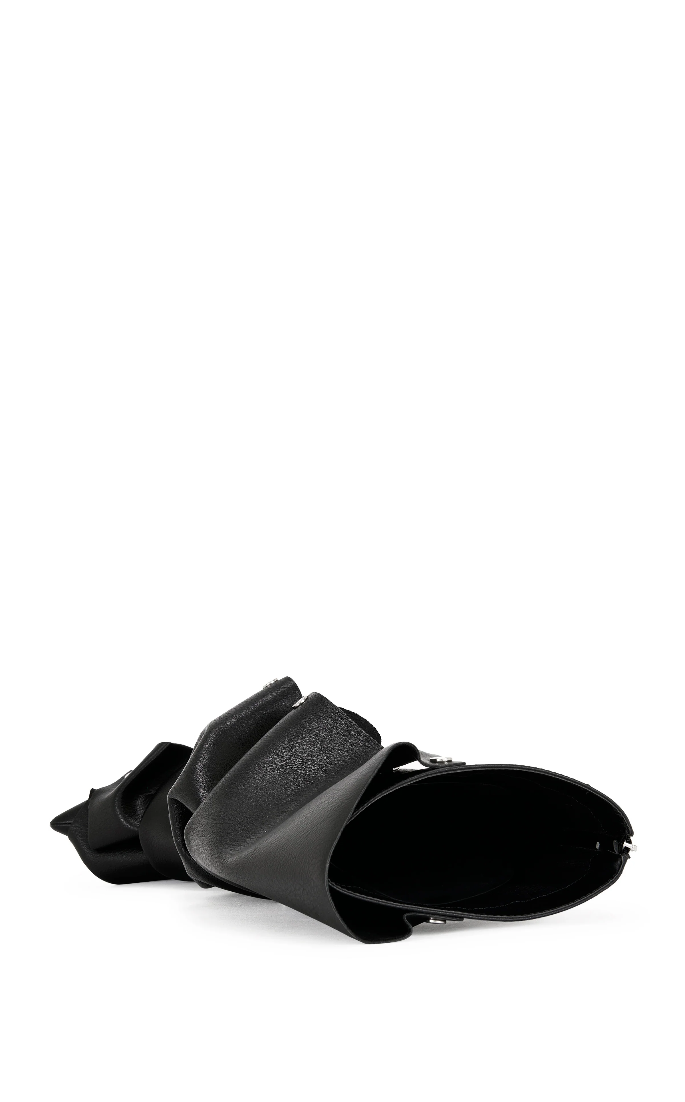 IMOGINE-BLACK ADJUSTABLE POINTED TOE BOOT - Image 5