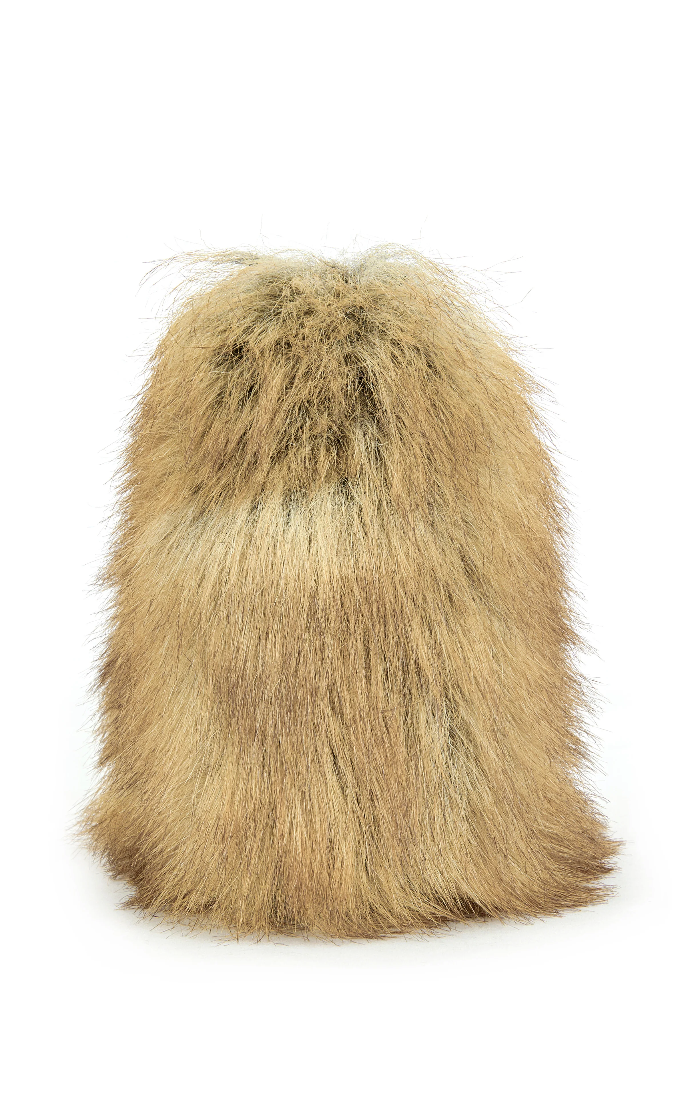 JAEKE-FOXFUR WEDGE PUMP - Image 3
