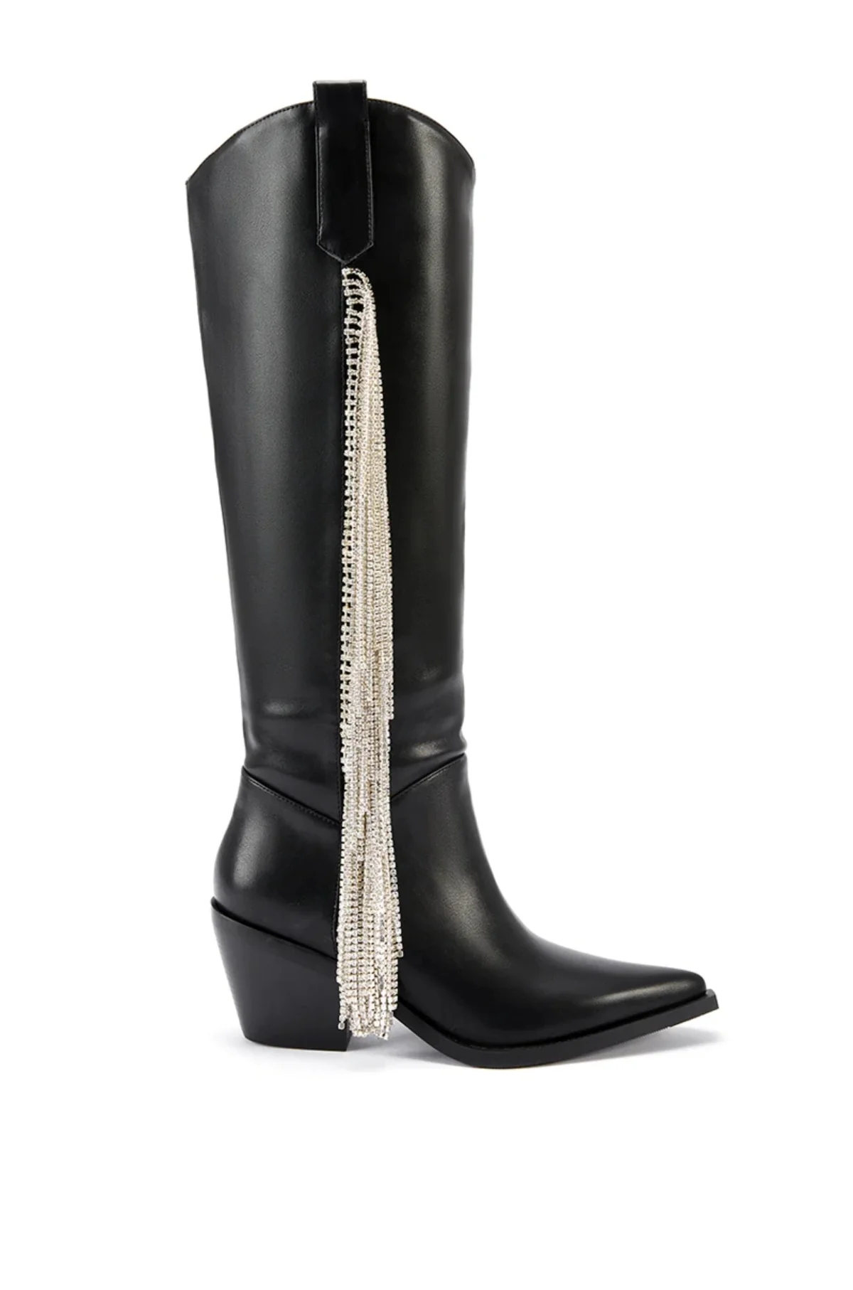 JOYDISTRICT-BLACK WESTERN BOOT