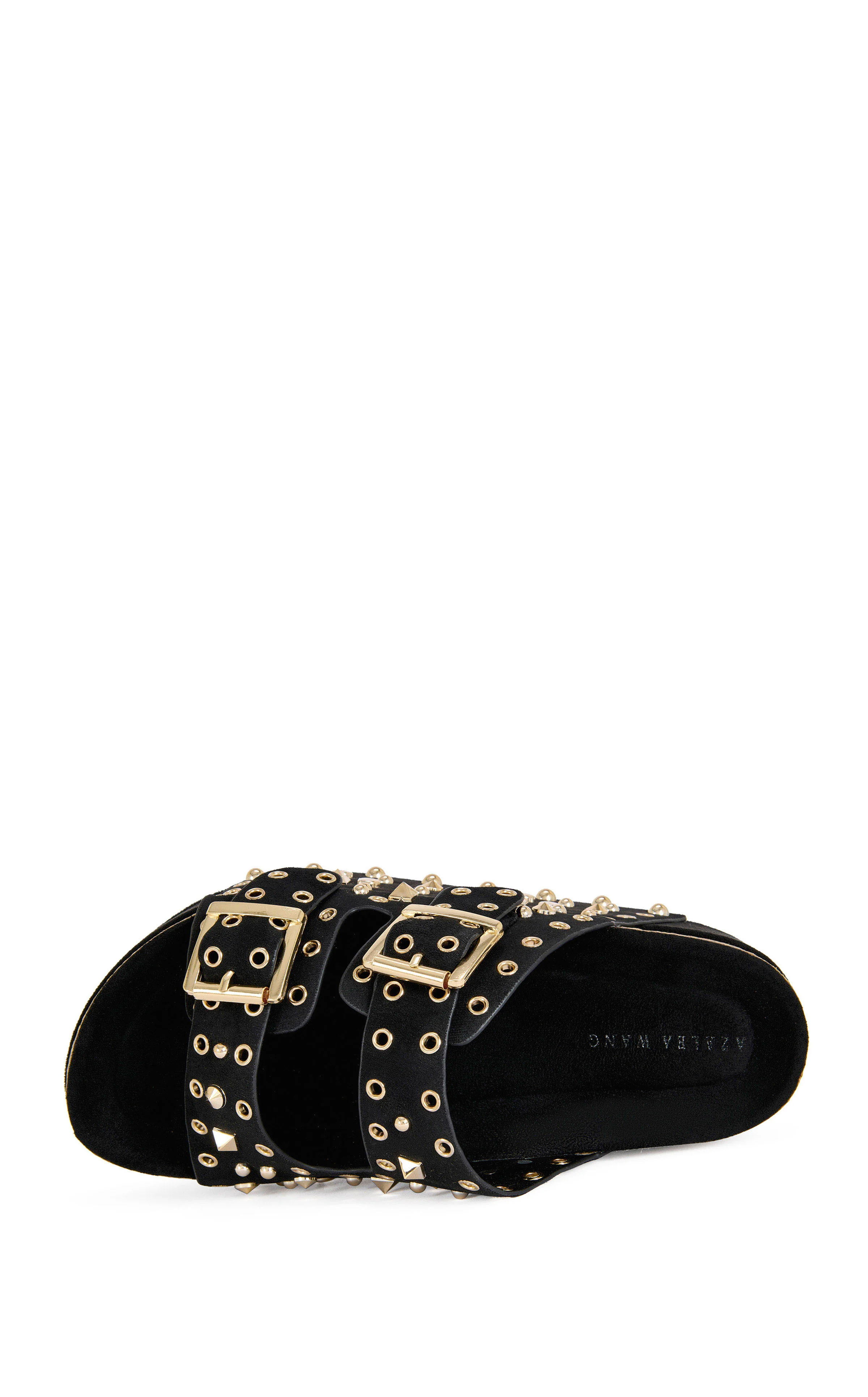 KAEGAN-BLACK FLATFORM SANDAL - Image 4