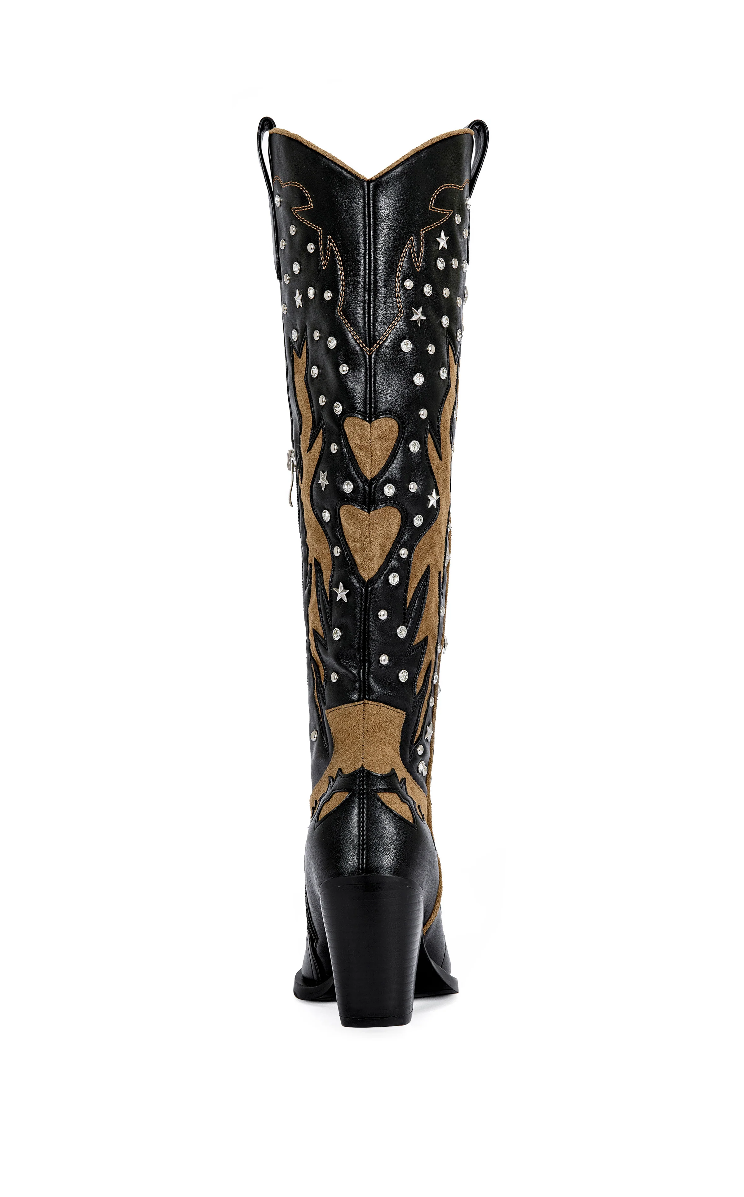 KALPANA-BLACKMULTI WESTERN BOOT - Image 3