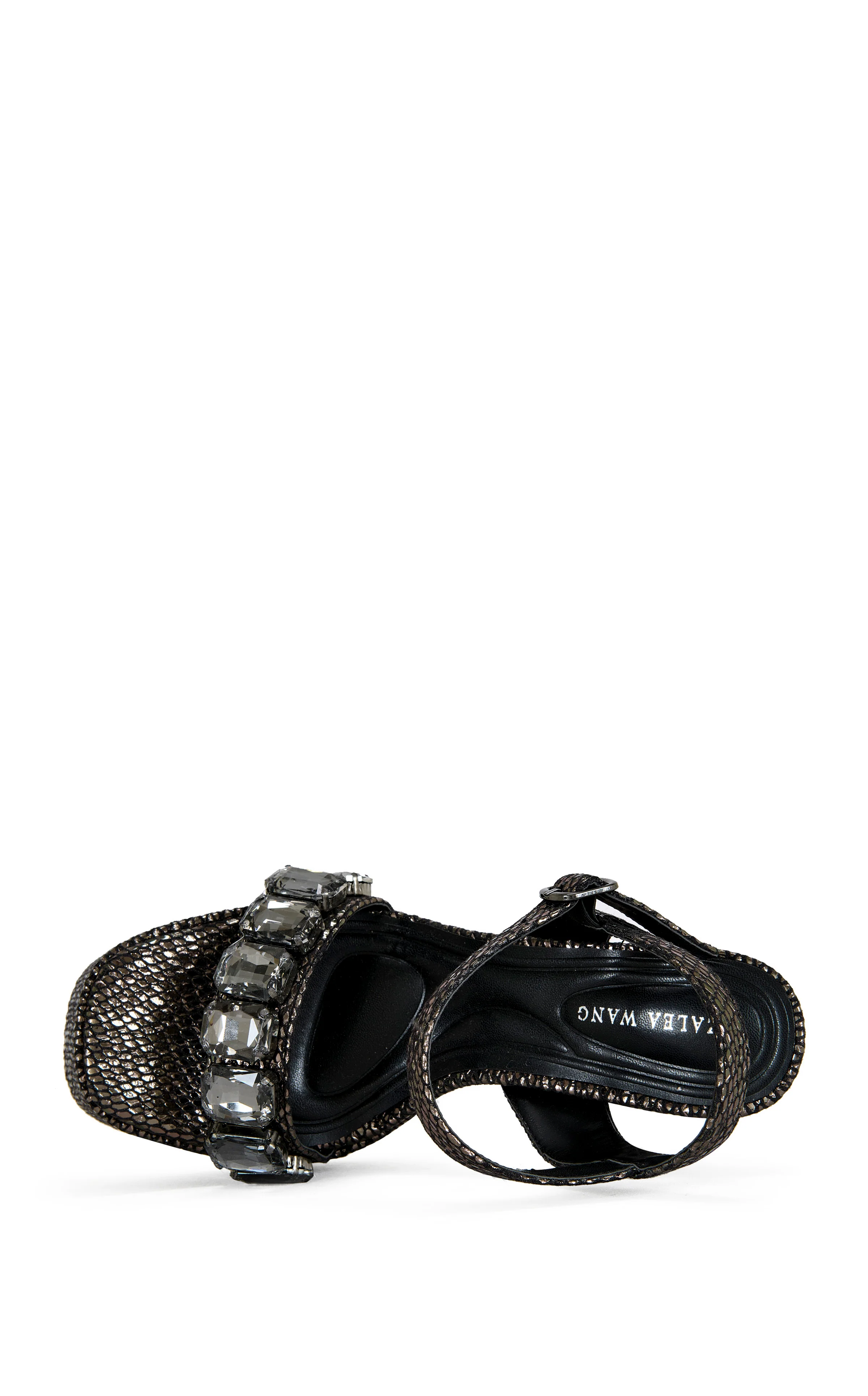 KAMILLA-BLACK PLATFORM SANDAL - Image 4
