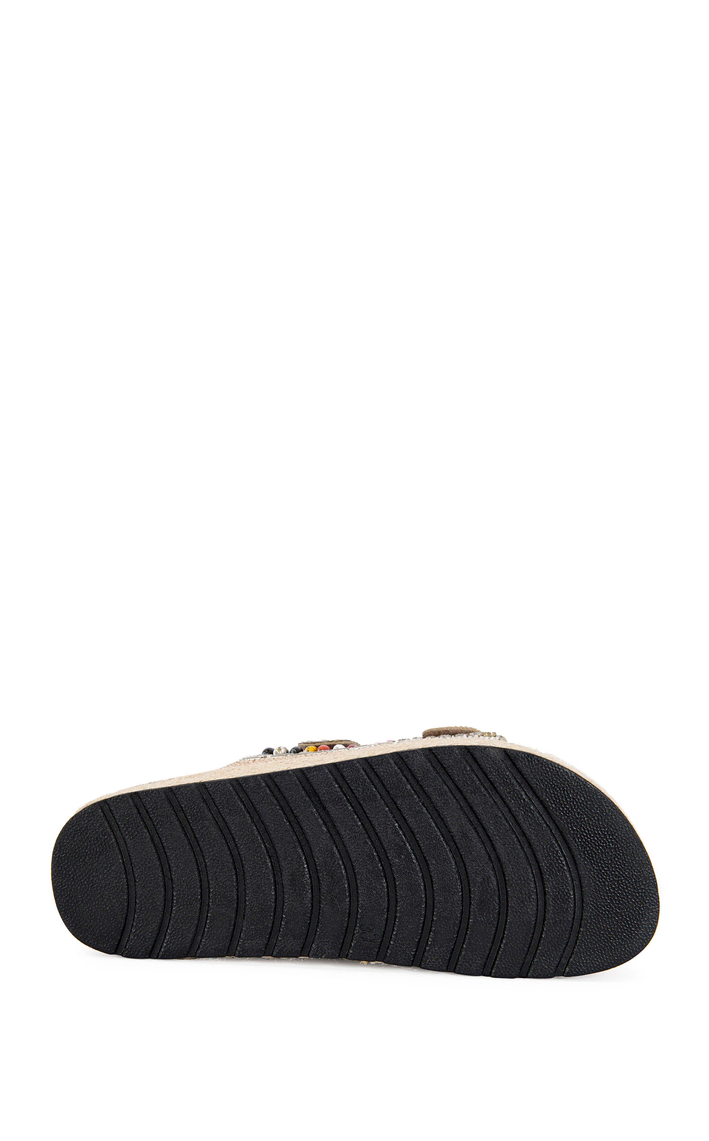 KAYLUM-BEIGE FLATFORM SANDAL - Image 5
