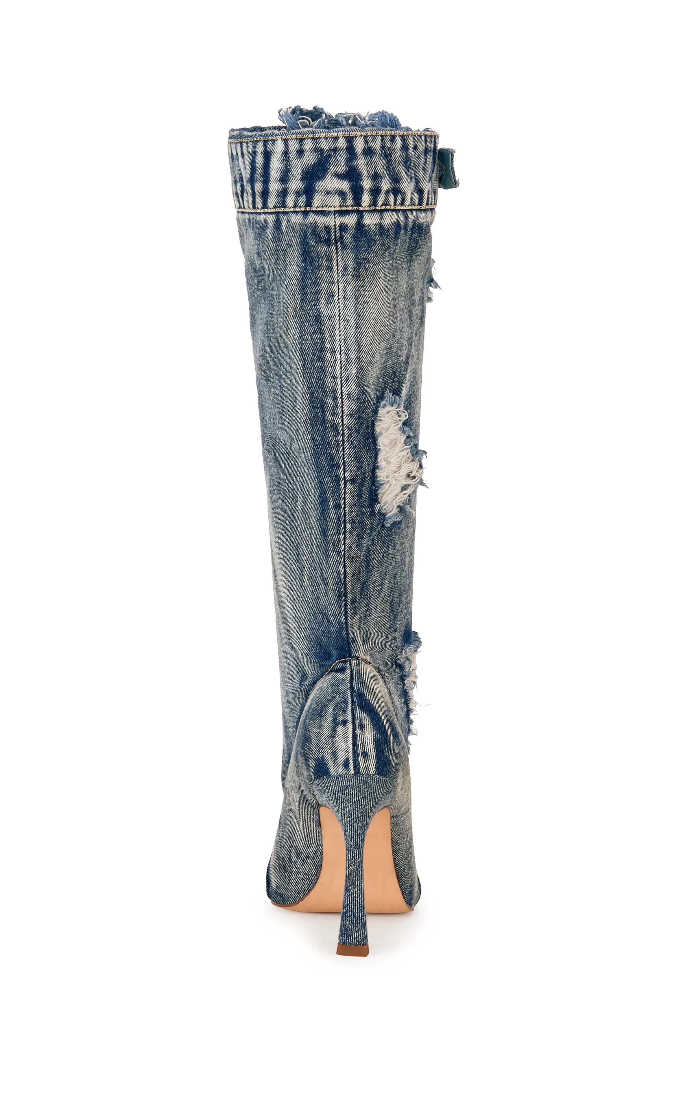 KAZUKI-DENIM STILETTO BOOT - Image 3