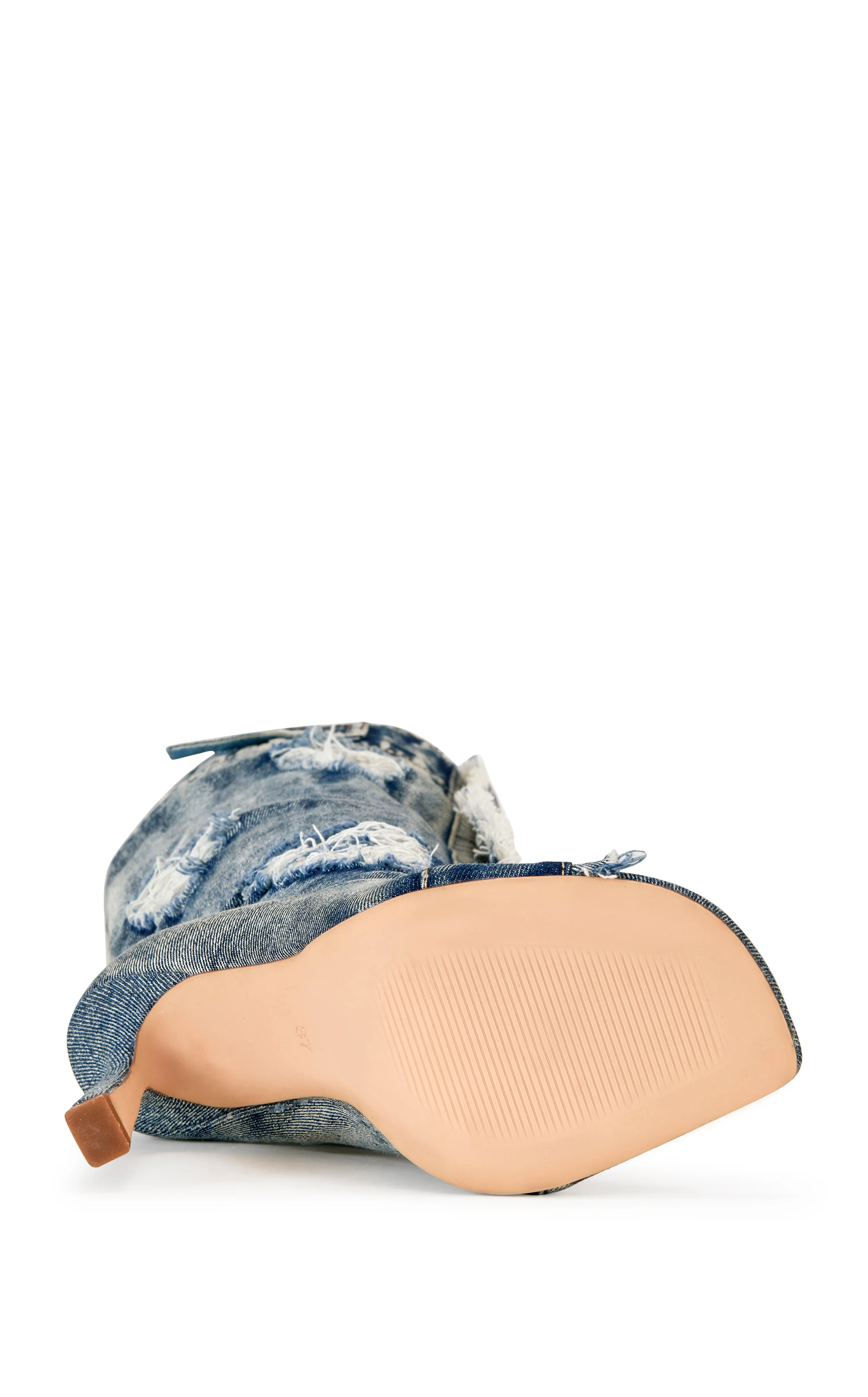 KAZUKI-DENIM STILETTO BOOT - Image 4