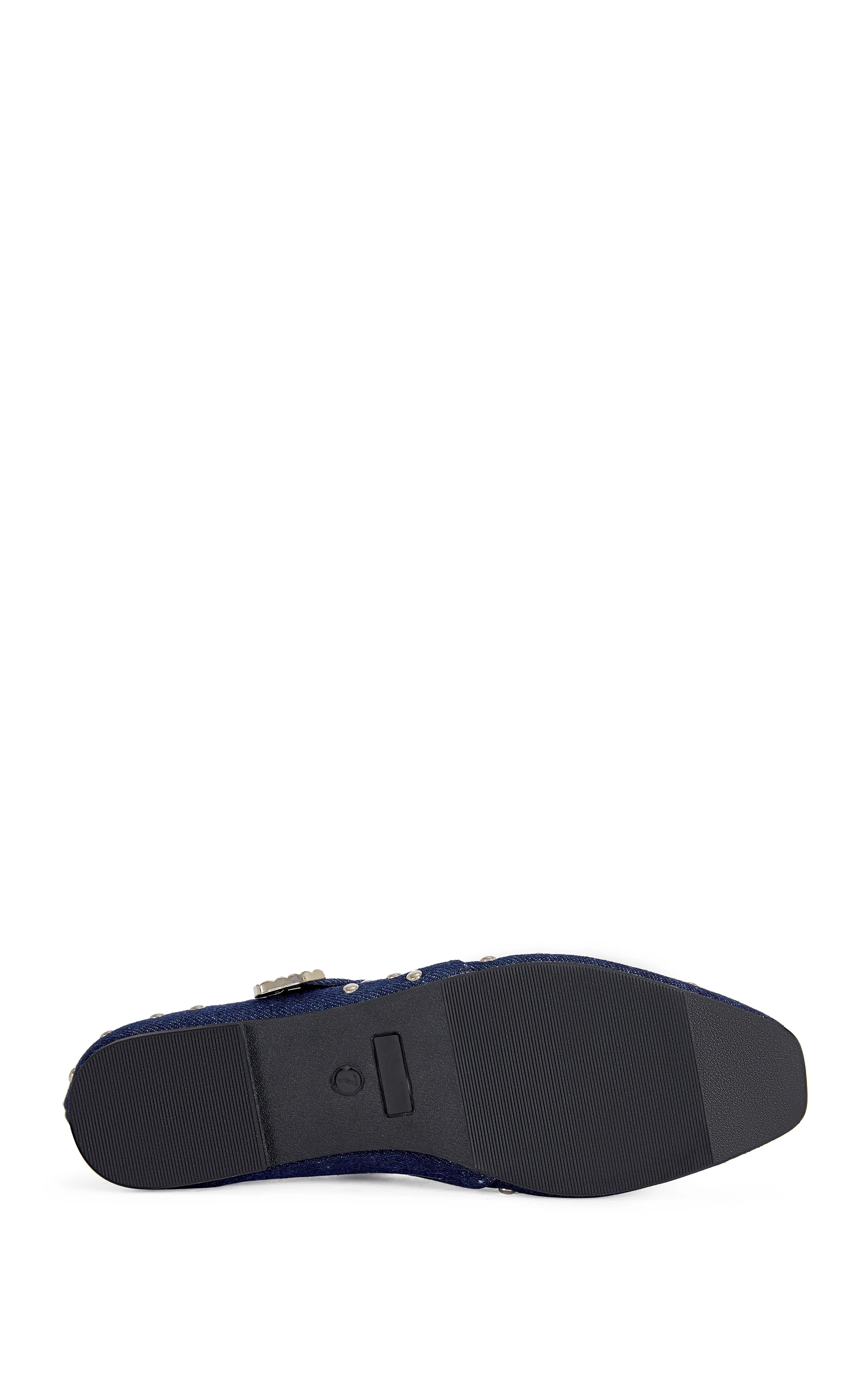 KENNITH-DKDENIM STUDDED BALLET FLAT - Image 5