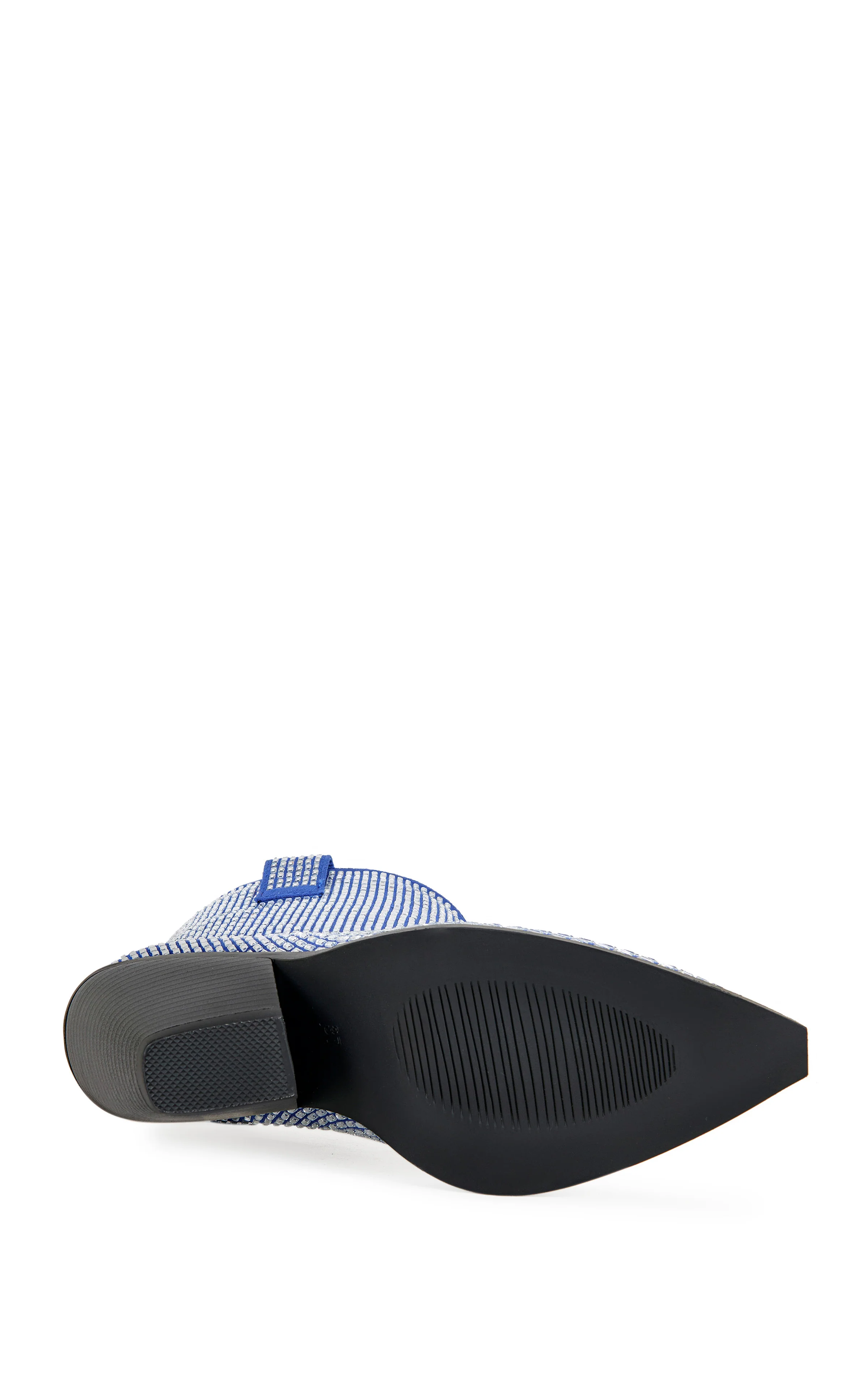 LAETITIA-BLUE WESTERN BOOTIE - Image 6