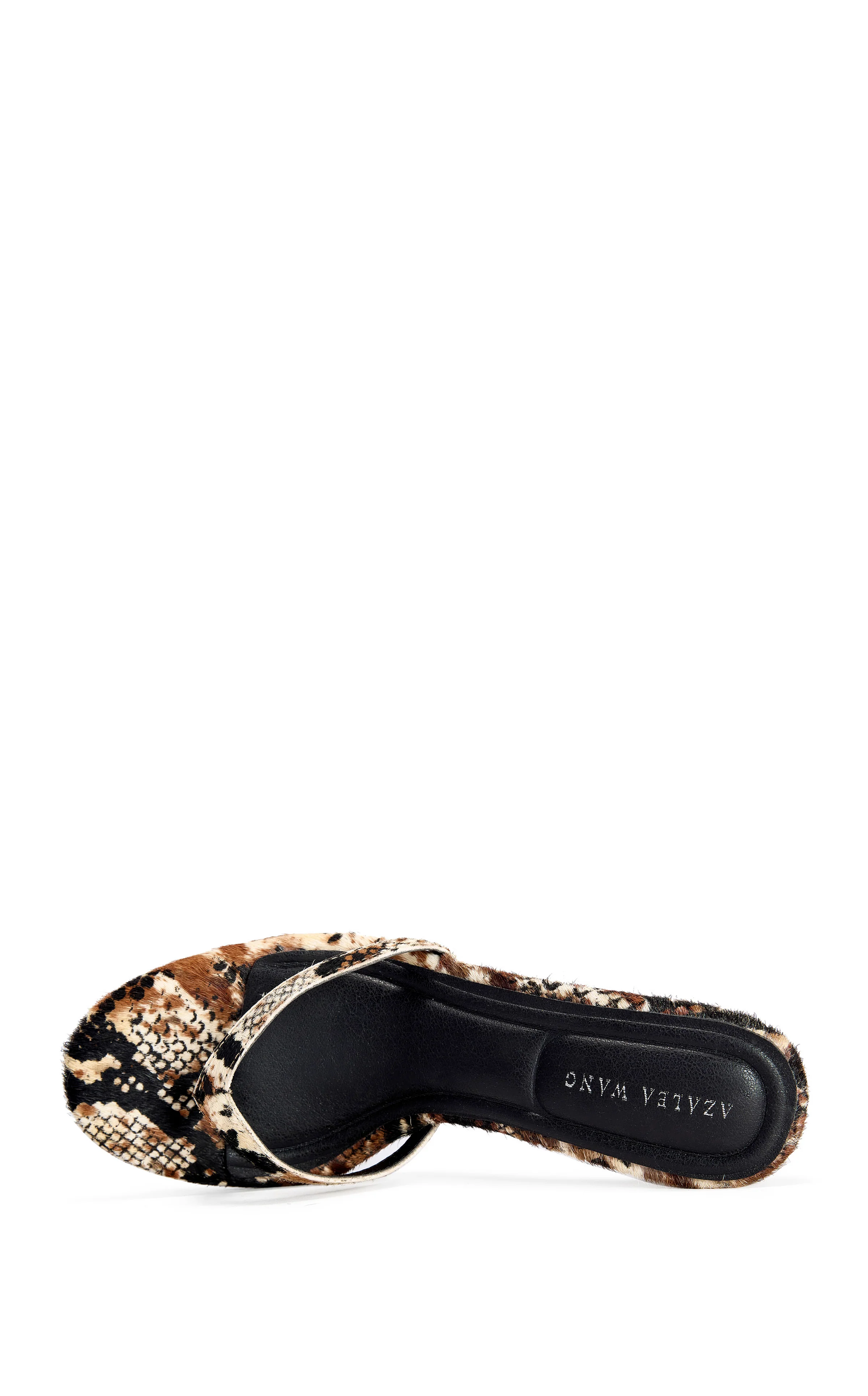 LEWIS-BROWNMULTI CALF HAIR STILETTO SANDAL - Image 4