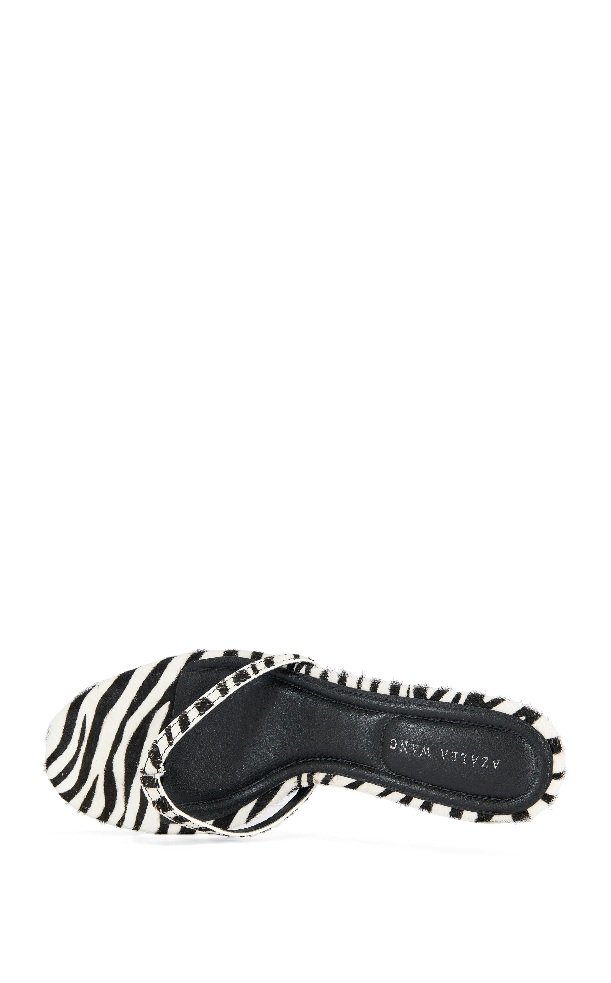 LEWIS-ZEBRA CALF HAIR STILETTO SANDAL - Image 4
