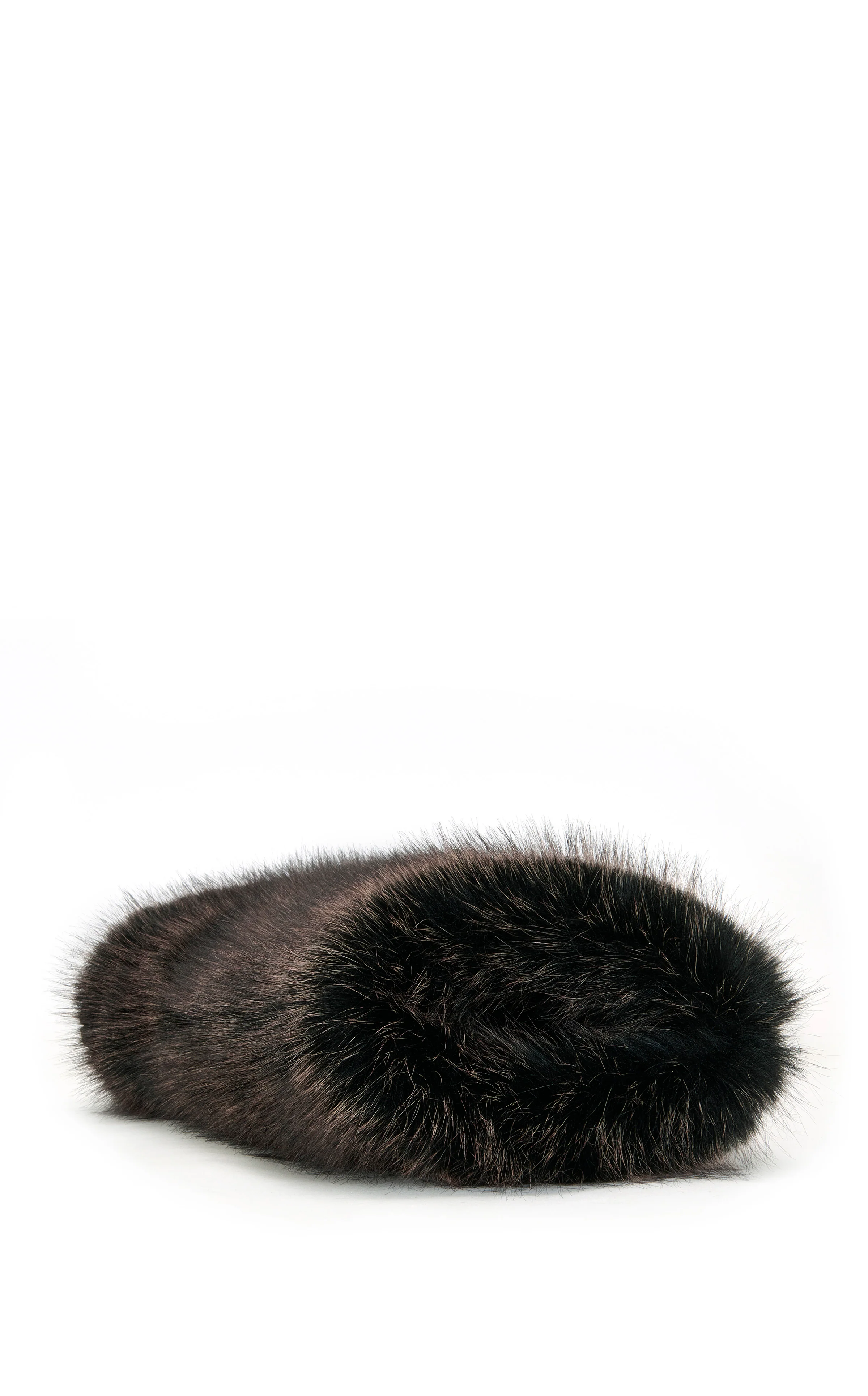 LISBOA-BROWN CUFFED FAUX FUR BOOTIE - Image 5