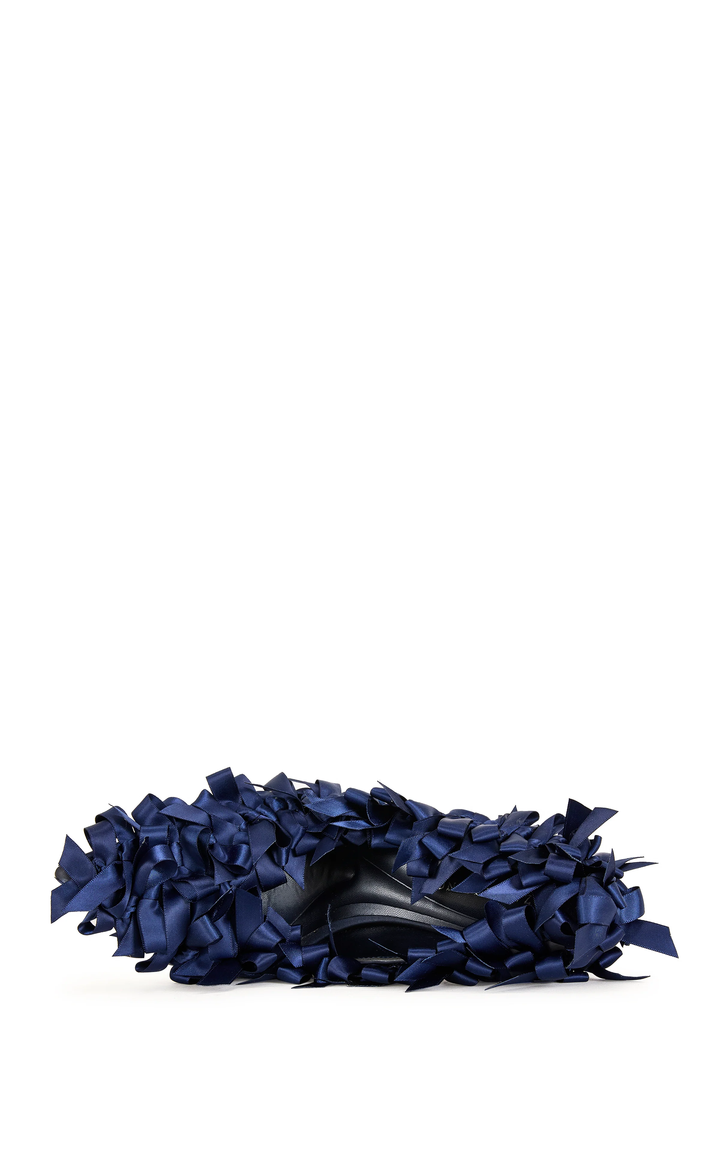 LYLIO-NAVY BOW STILETTO PUMP - Image 5