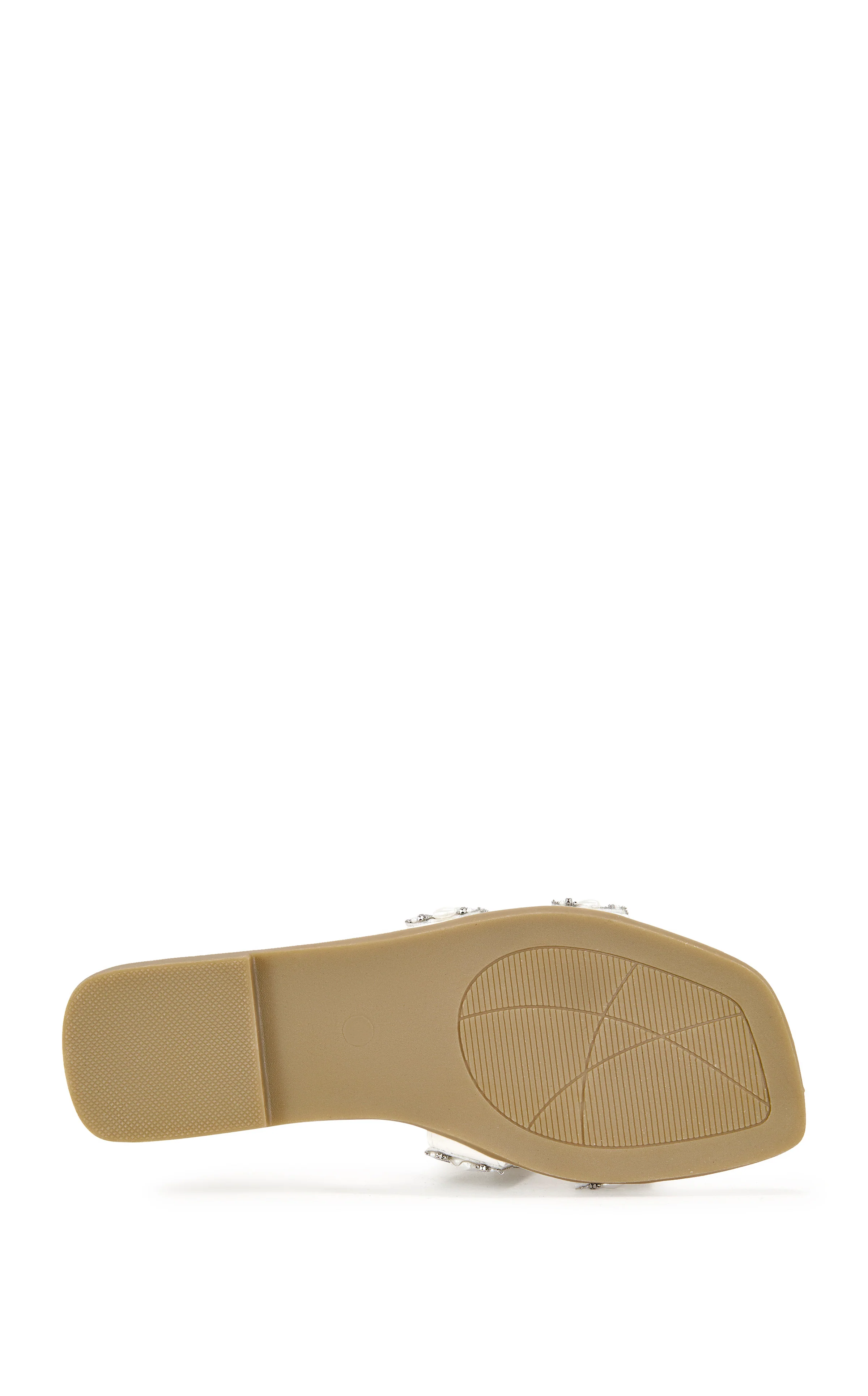MADIHA-SILVER FLAT SANDAL - Image 4