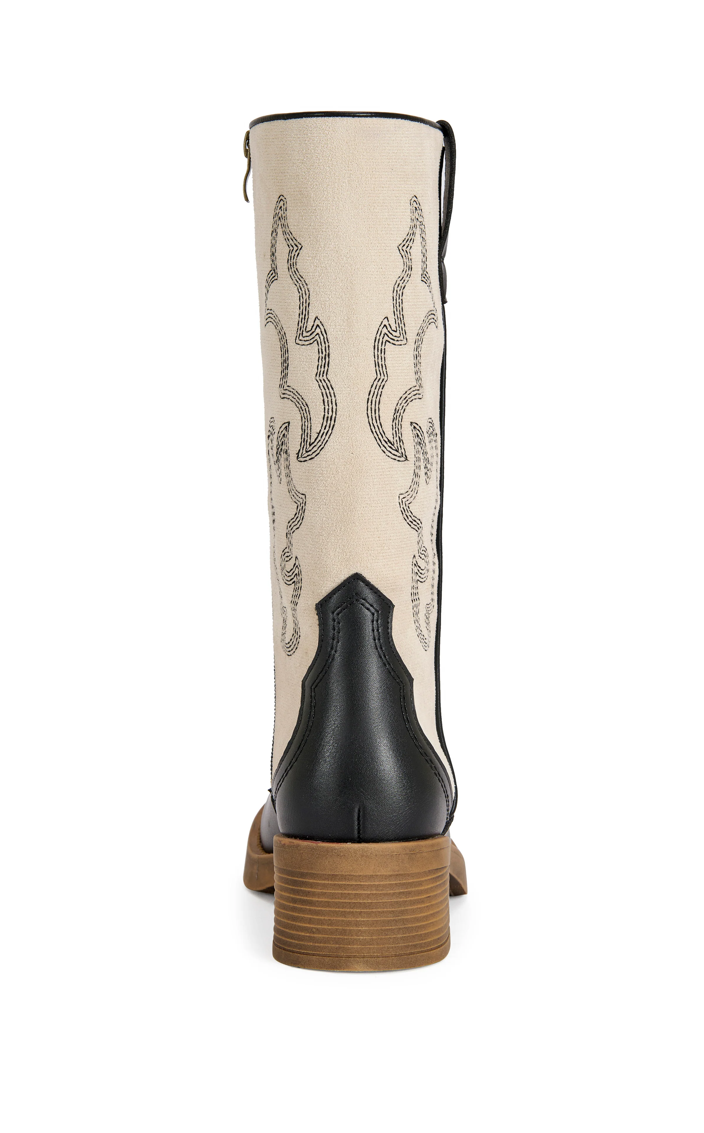 MARIANA-BLACKWHITE WESTERN BOOT - Image 4