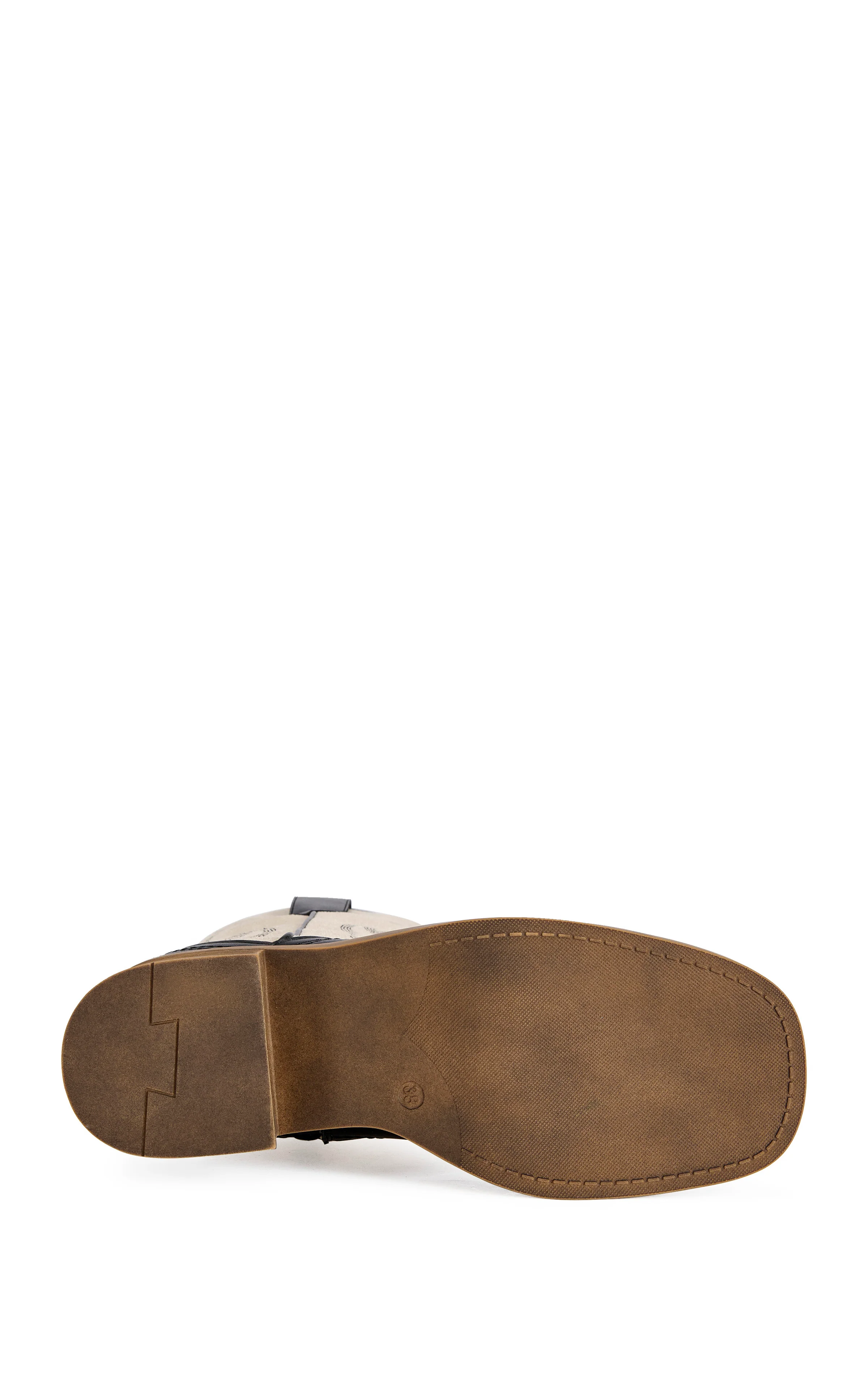 MARIANA-BLACKWHITE WESTERN BOOT - Image 6