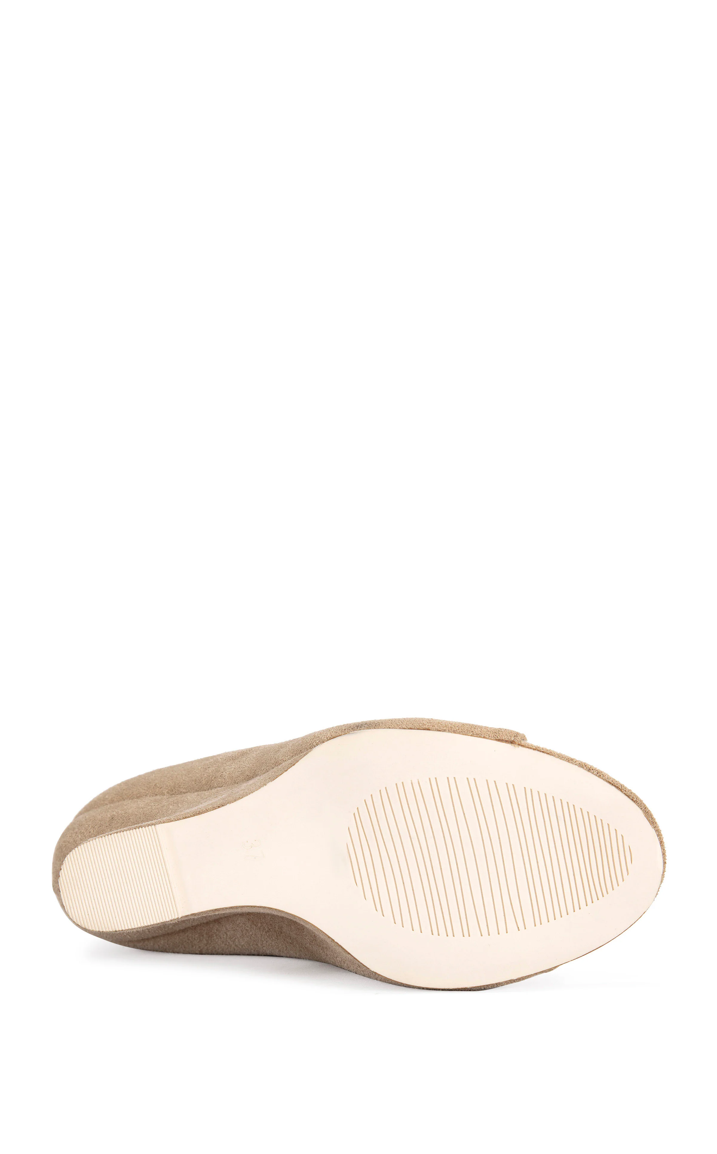 MARIN-NUDE CURVED WEDGE SLOUCH BOOTIE - Image 5