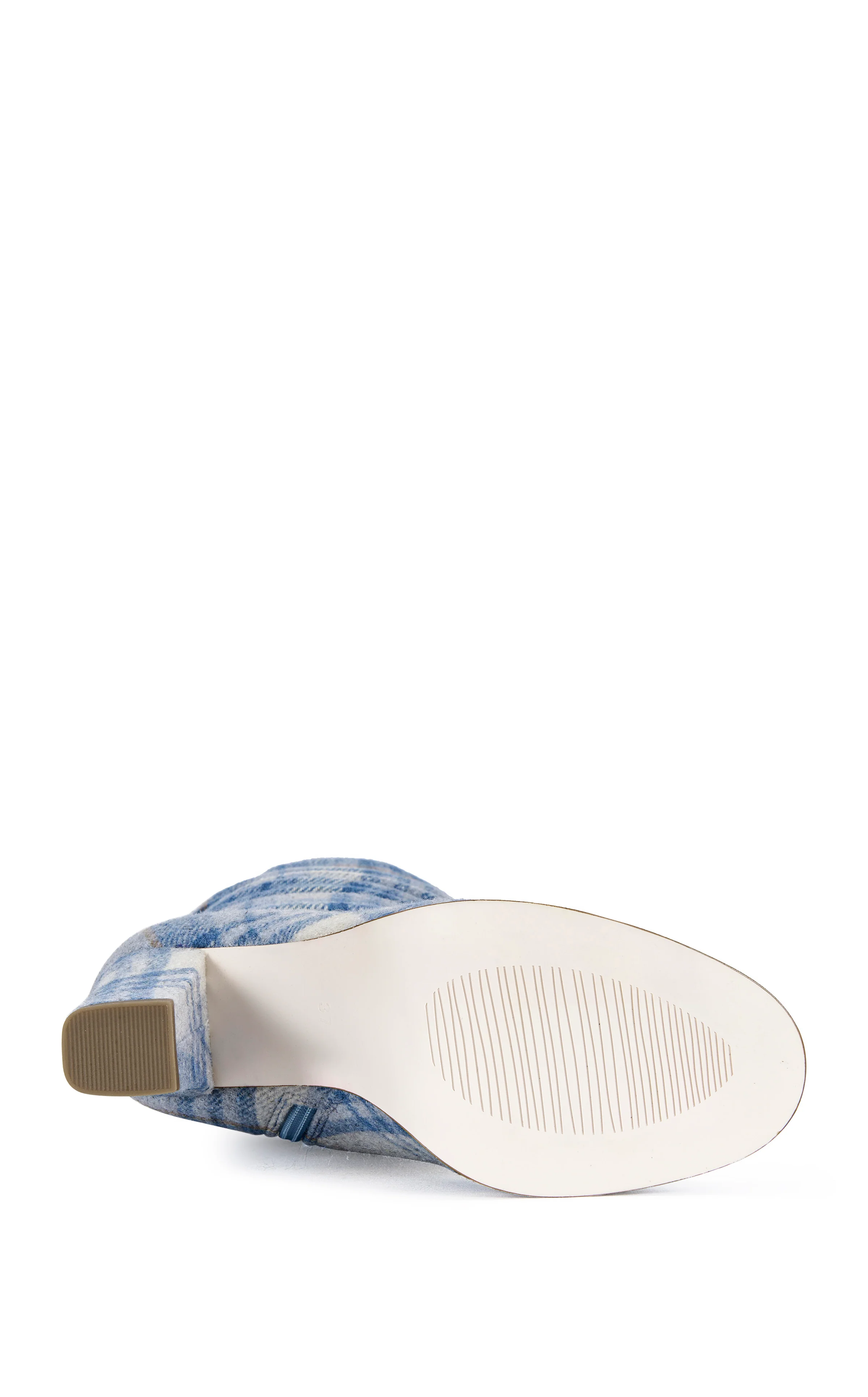 MATHAIS-BLUEMULTI PLAID BLOCK BOOTIE - Image 5