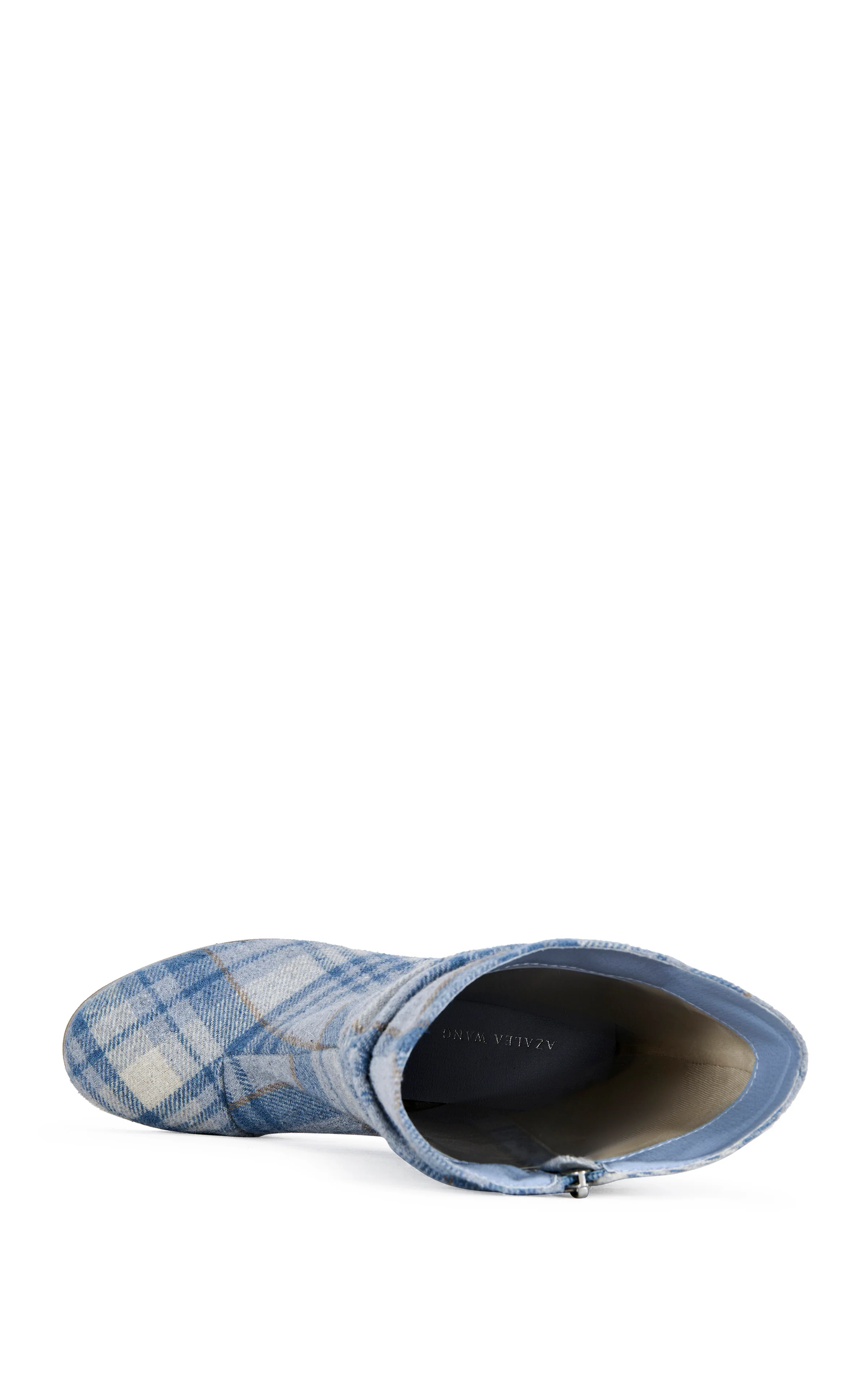 MATHAIS-BLUEMULTI PLAID BLOCK BOOTIE - Image 6