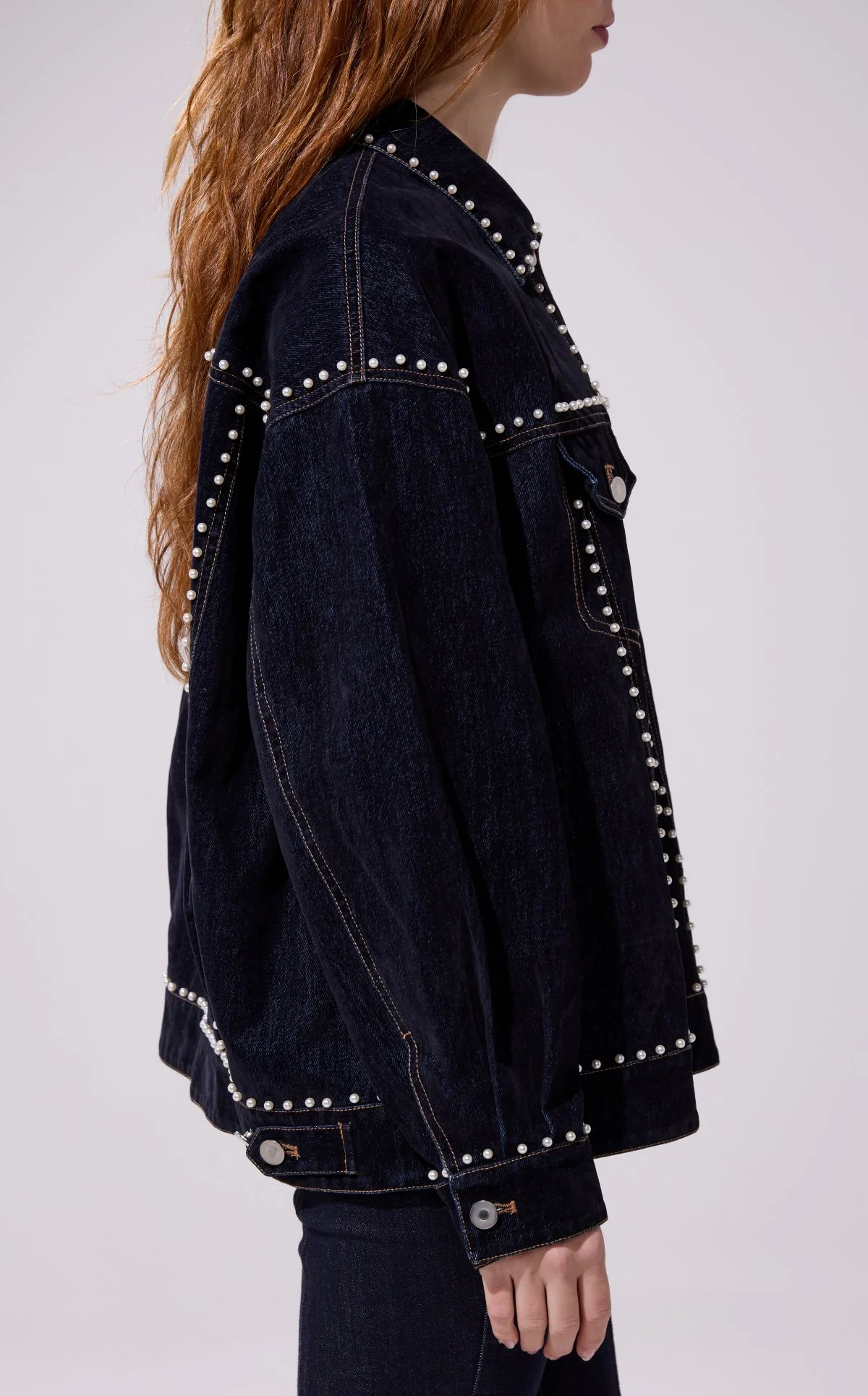 MICAH-DENIM PEARL JACKET - Image 2