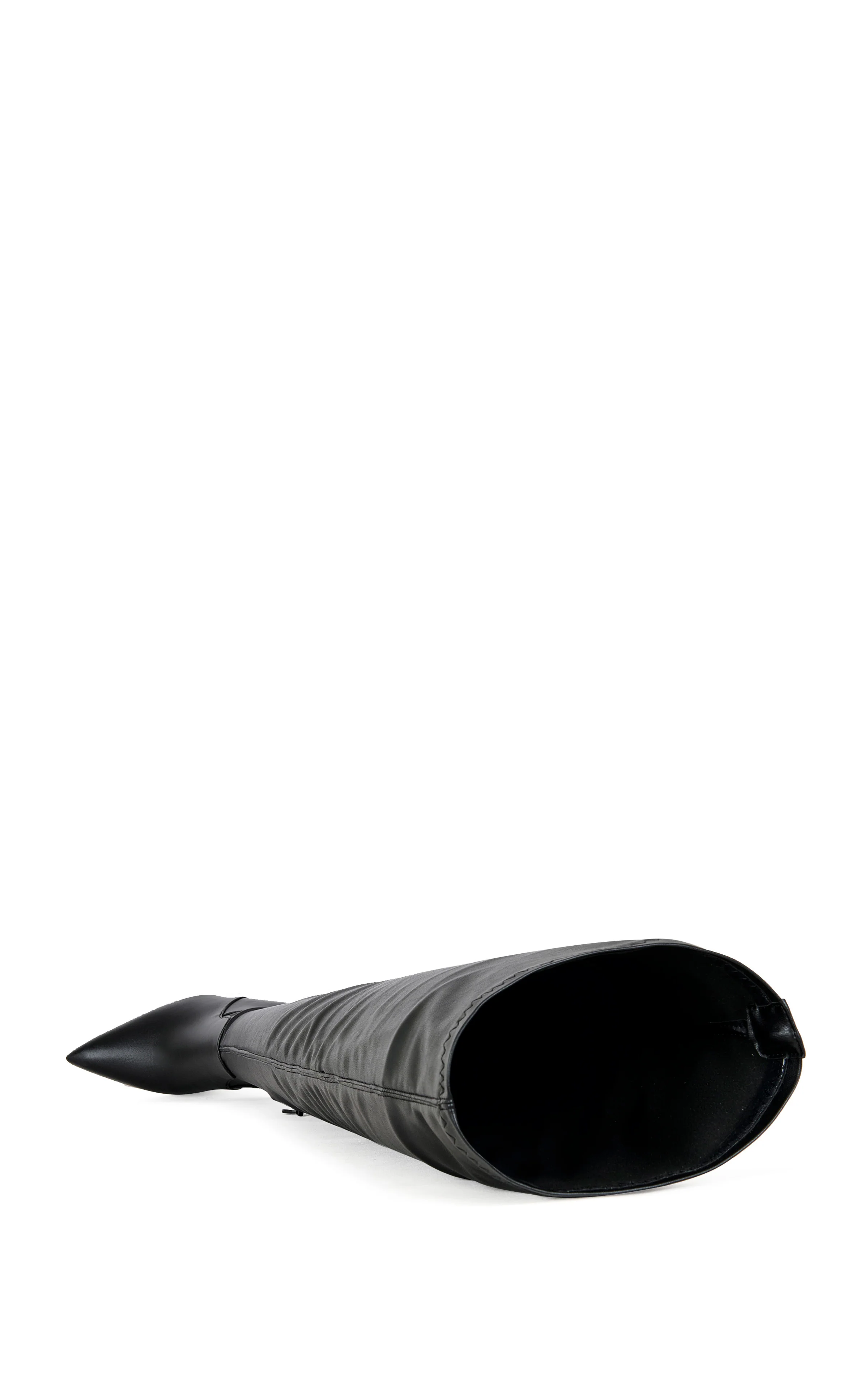 MILANDRA-BLACK 4 WAY STRETCH STILETTO BOOT - Image 5